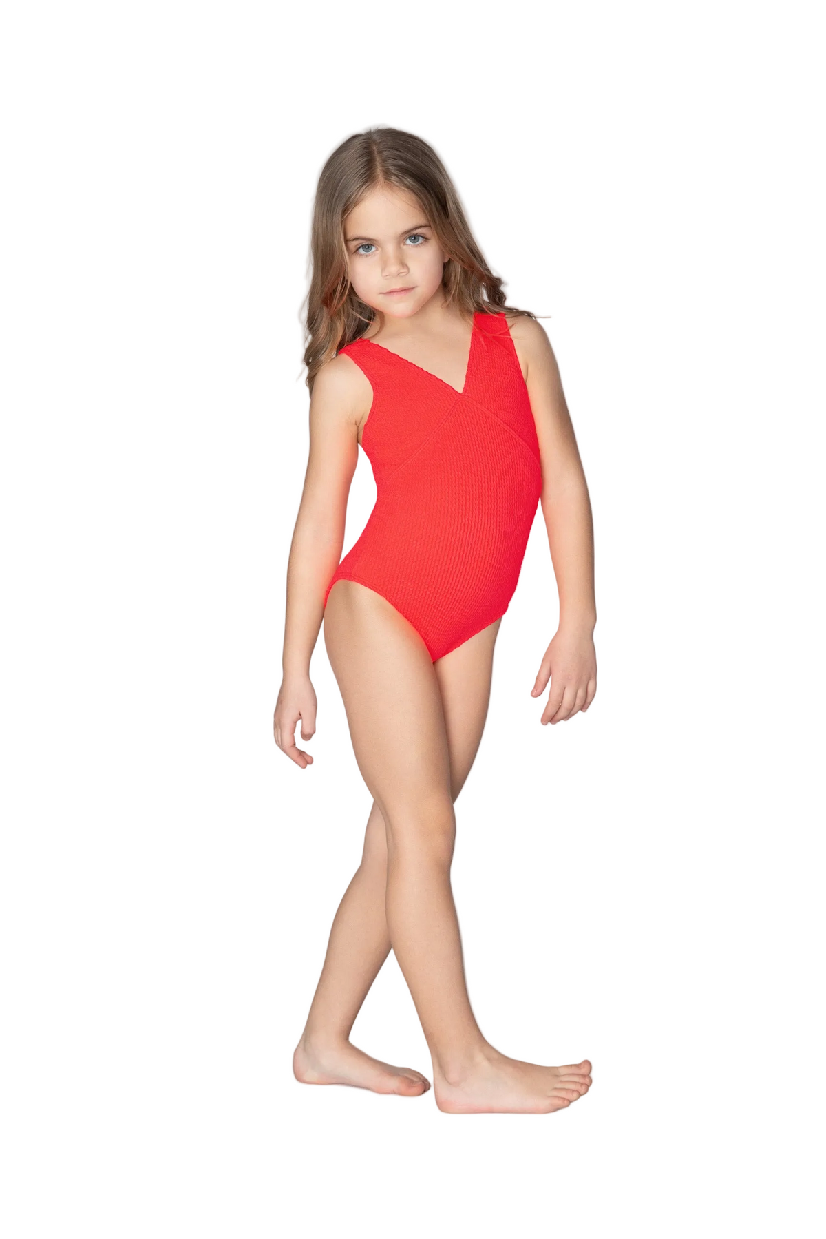 KIDS SWIMWEAR OP ARIEL STRAWBERRY NEON 2-5y