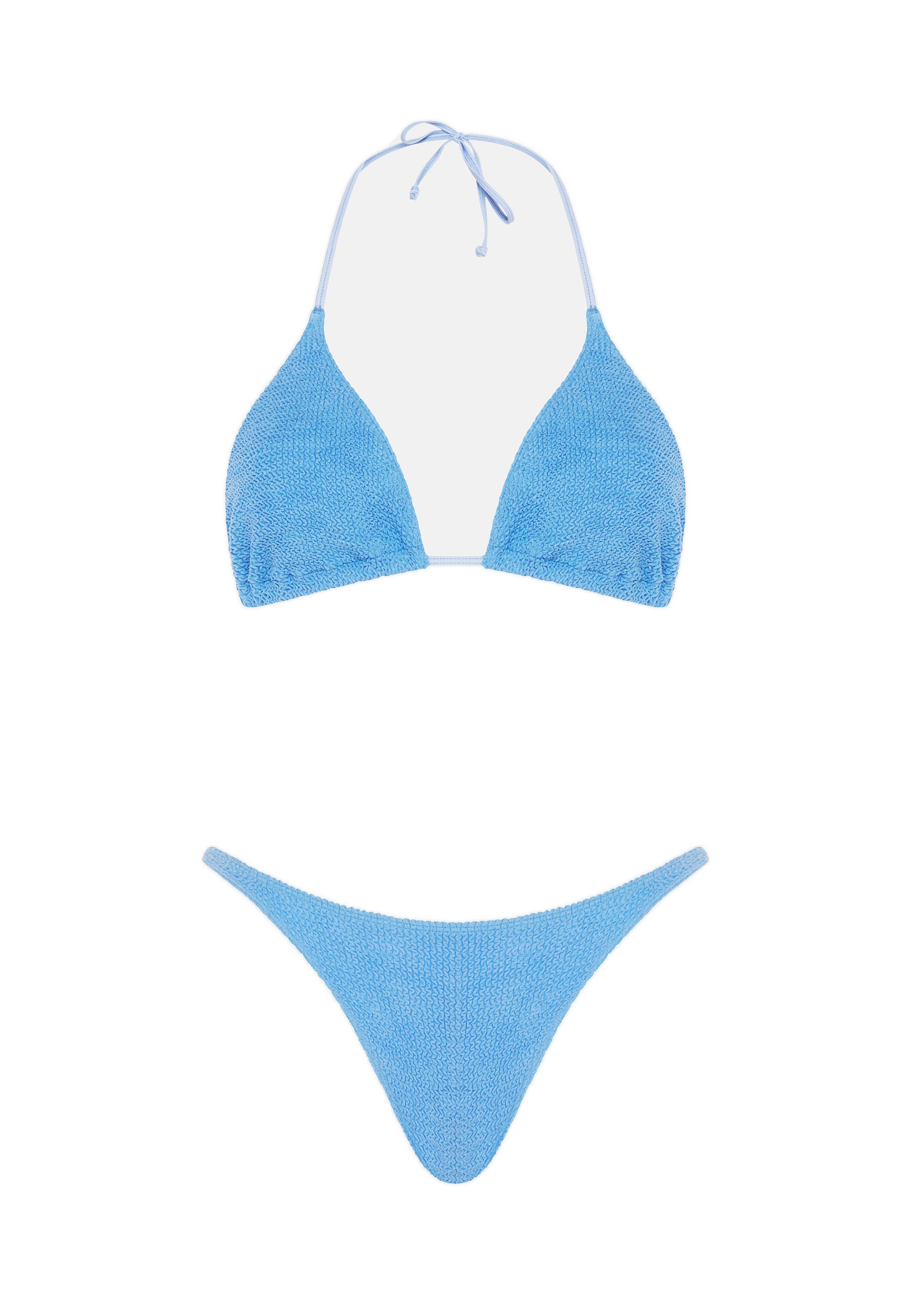 SWIMWEAR BIKINI MIA CHEEKY BLUE BUBBLE GUM