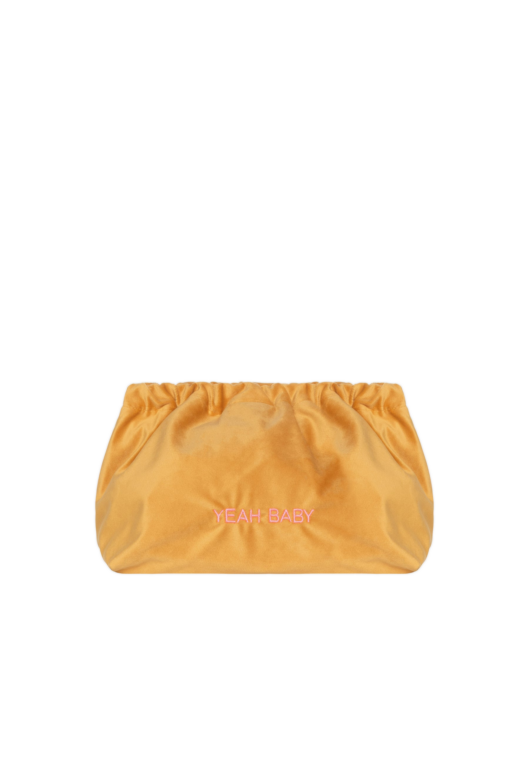 VELVET CLUTCH BAG YEAH BABY
