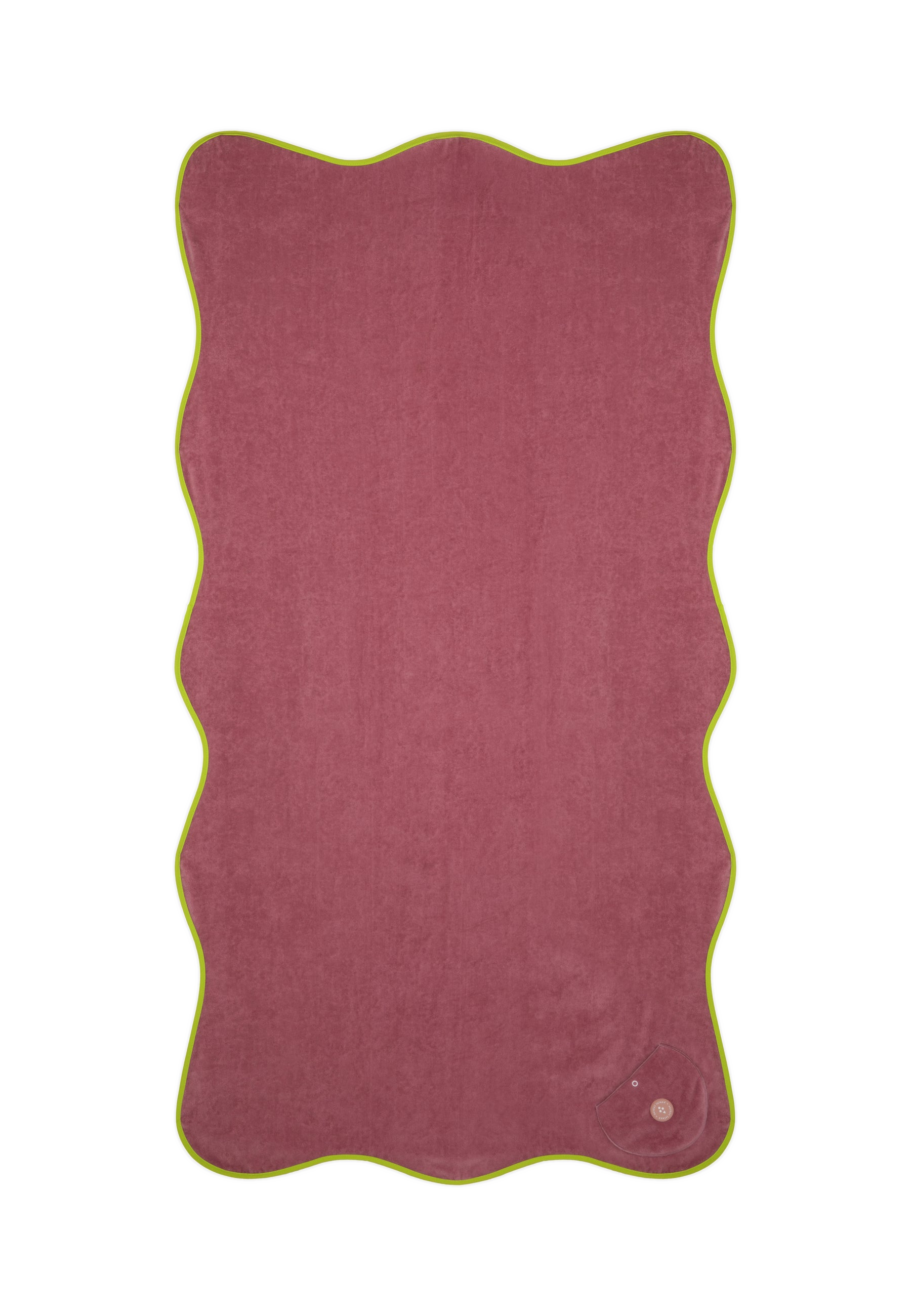 WAVY BEACH TOWEL GRAPE