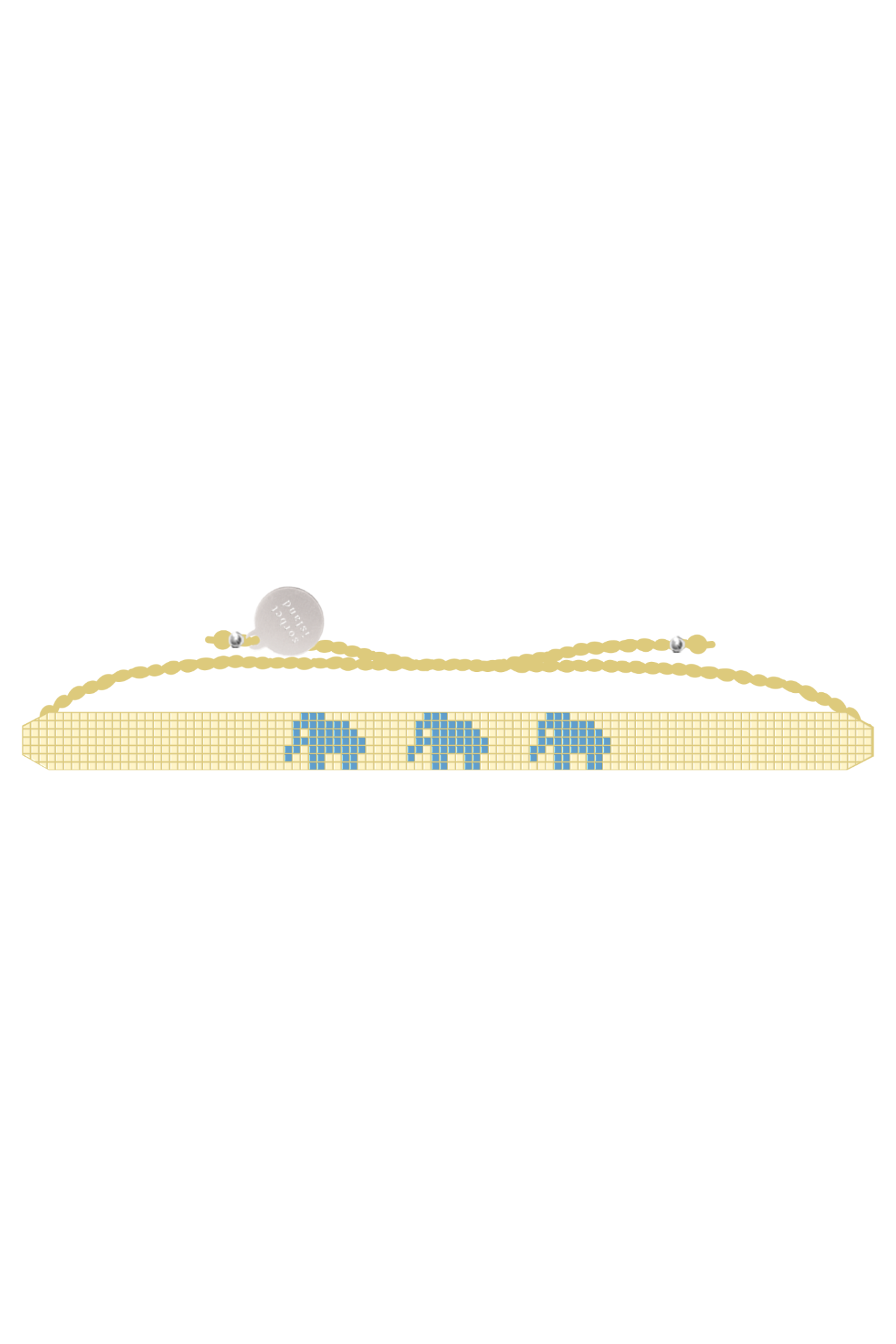 HANDMADE GLASS BEADS FRIENDSHIP ELEPHANT BRACELET