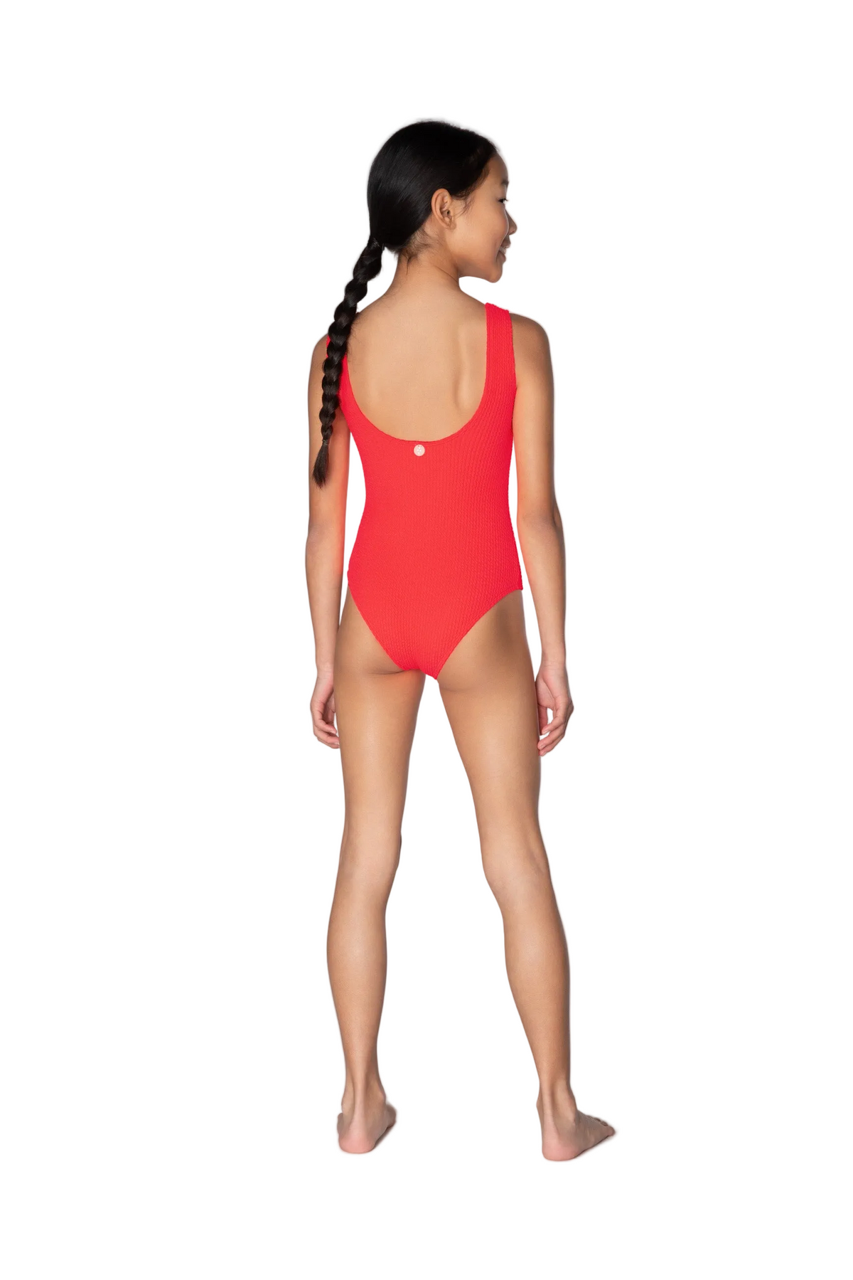 KIDS SWIMWEAR OP RIVA STRAWBERRY NEON 6-10y