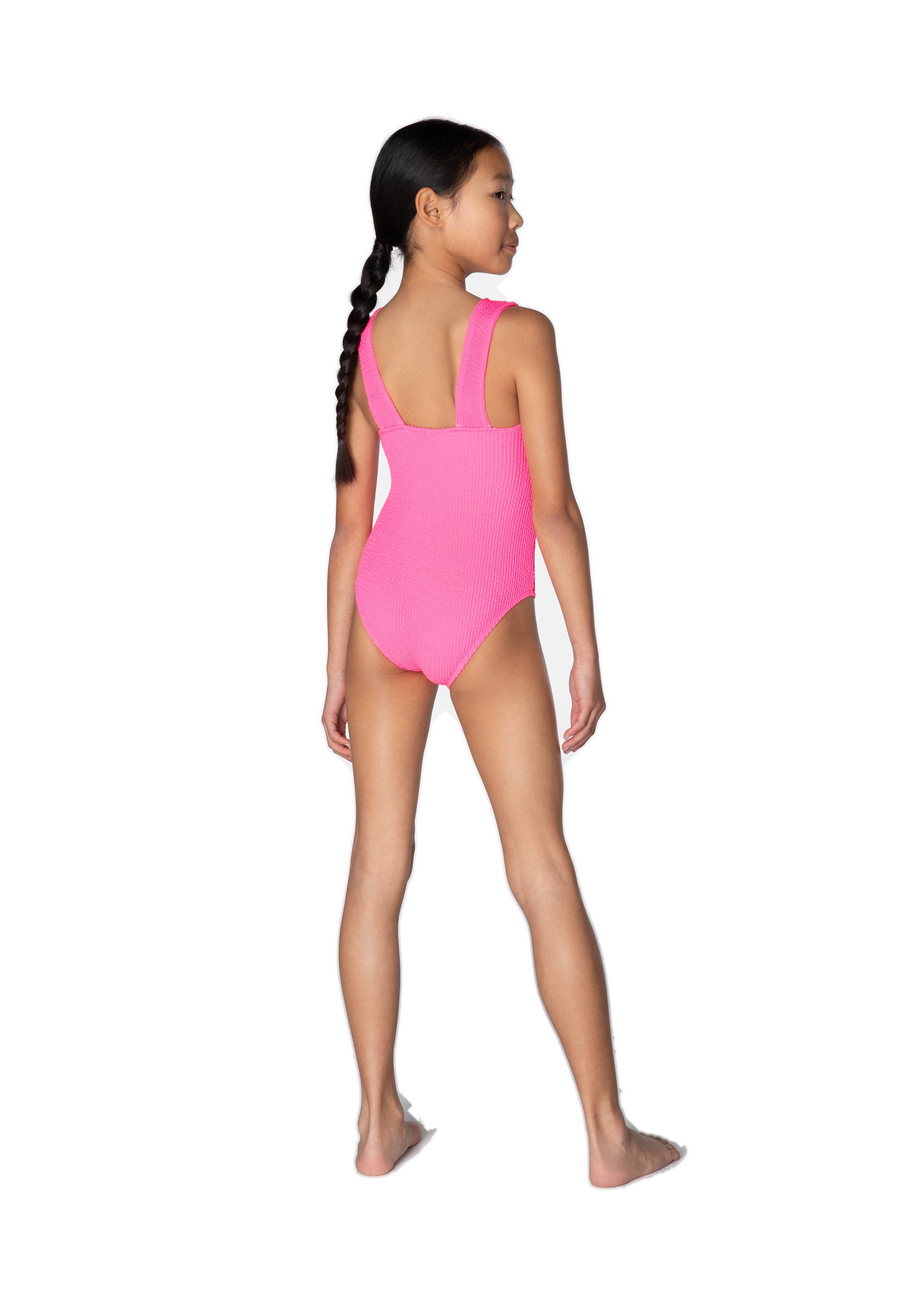 KIDS SWIMWEAR OP ARIEL PINK BUBBLE GUM 6-10y