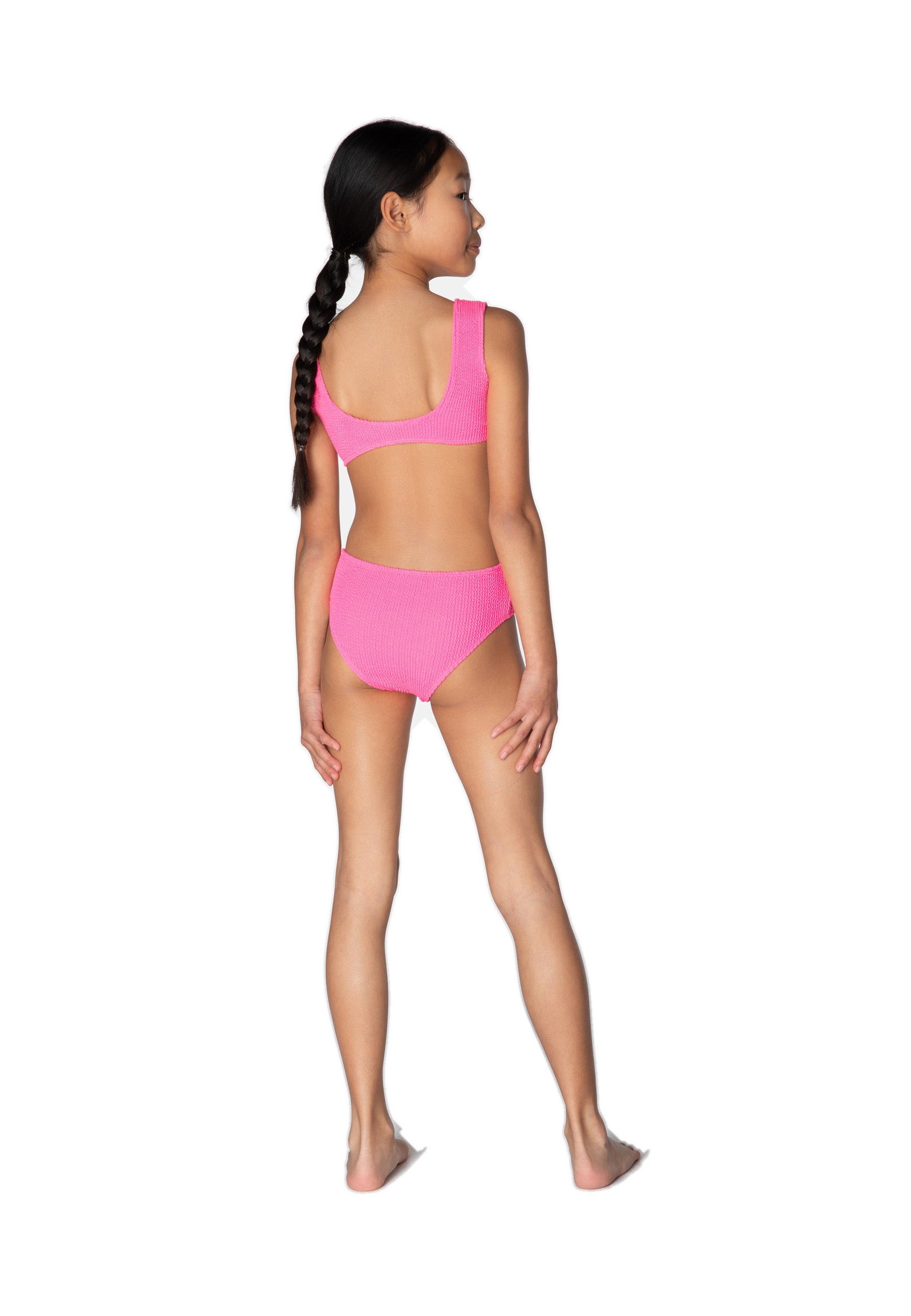 KIDS SWIMWEAR BIKINI ADELE PINK BUBBLE GUM 6-10y
