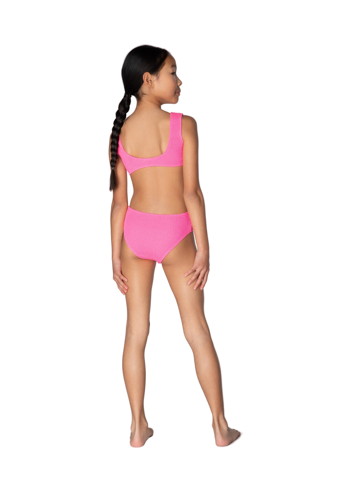 KIDS SWIMWEAR BIKINI ADELE PINK BUBBLE GUM 6-10y