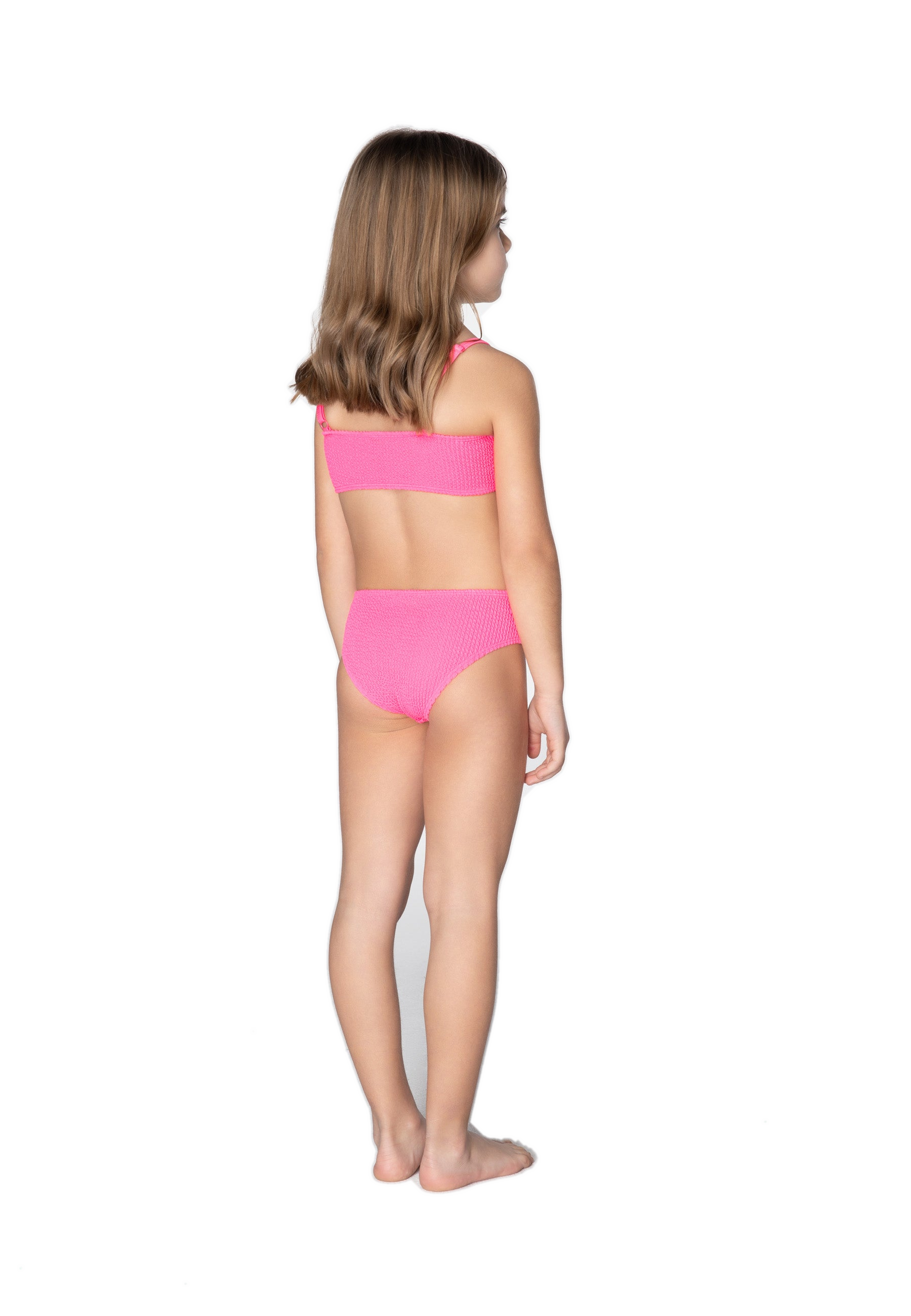 KIDS SWIMWEAR BIKINI LUNA PINK BUBBLE GUM 2-5y