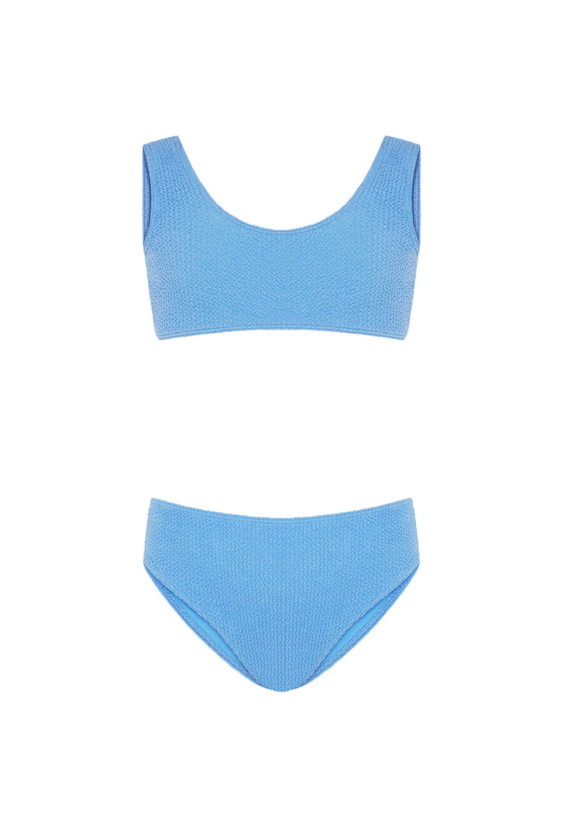 KIDS SWIMWEAR BIKINI ADELE BLUE BUBBLE GUM 2-5y