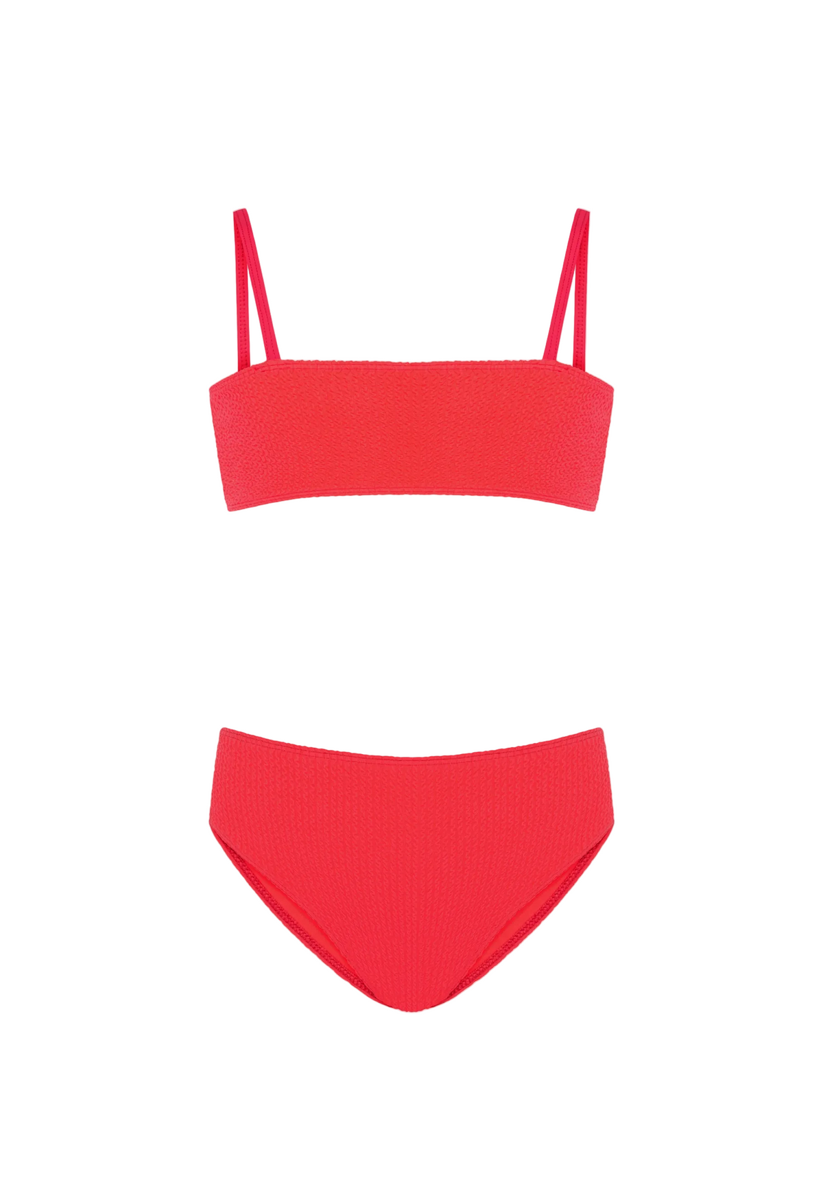 KIDS SWIMWEAR BIKINI LUNA STRAWBERRY NEON 2-5y