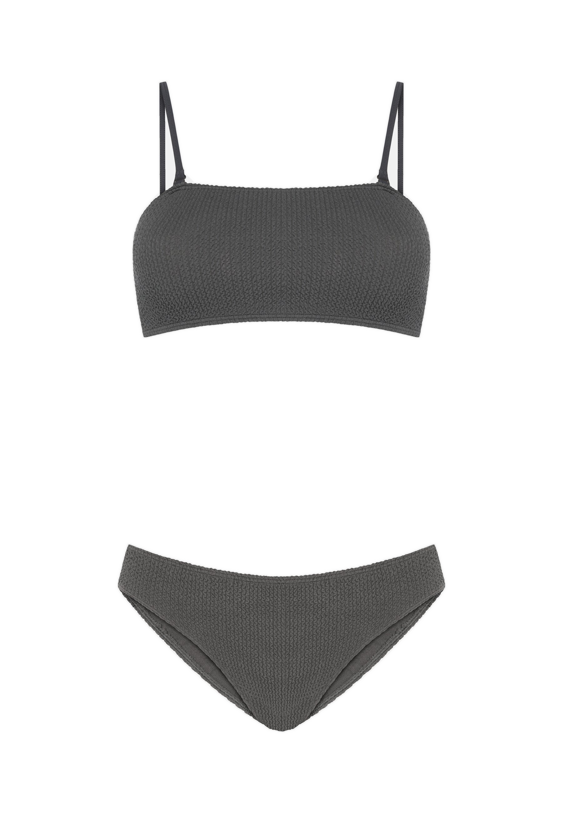 SWIMWEAR BIKINI LUNA CHARCOAL