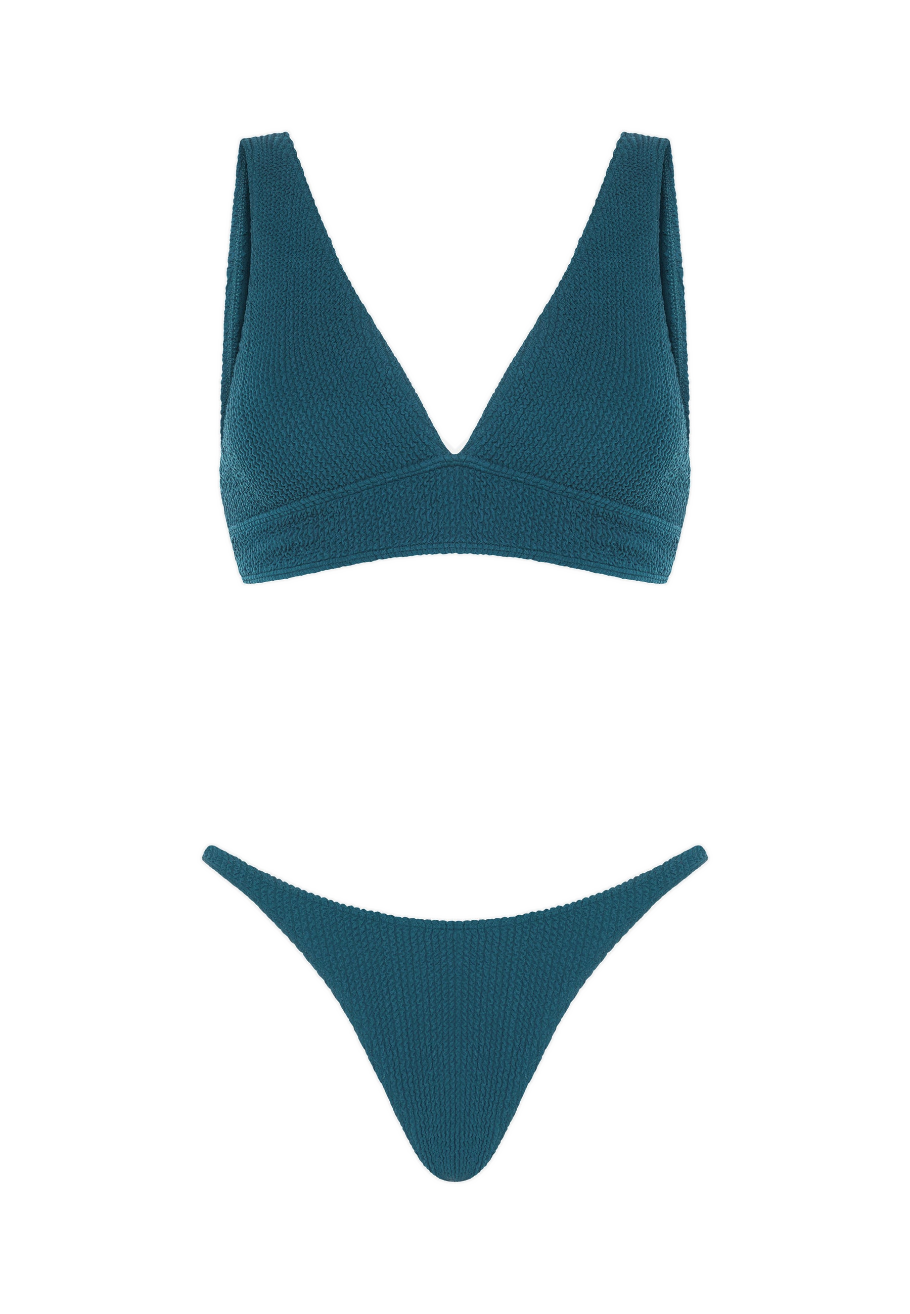 SWIMWEAR BIKINI AQUA CHEEKY BASIL
