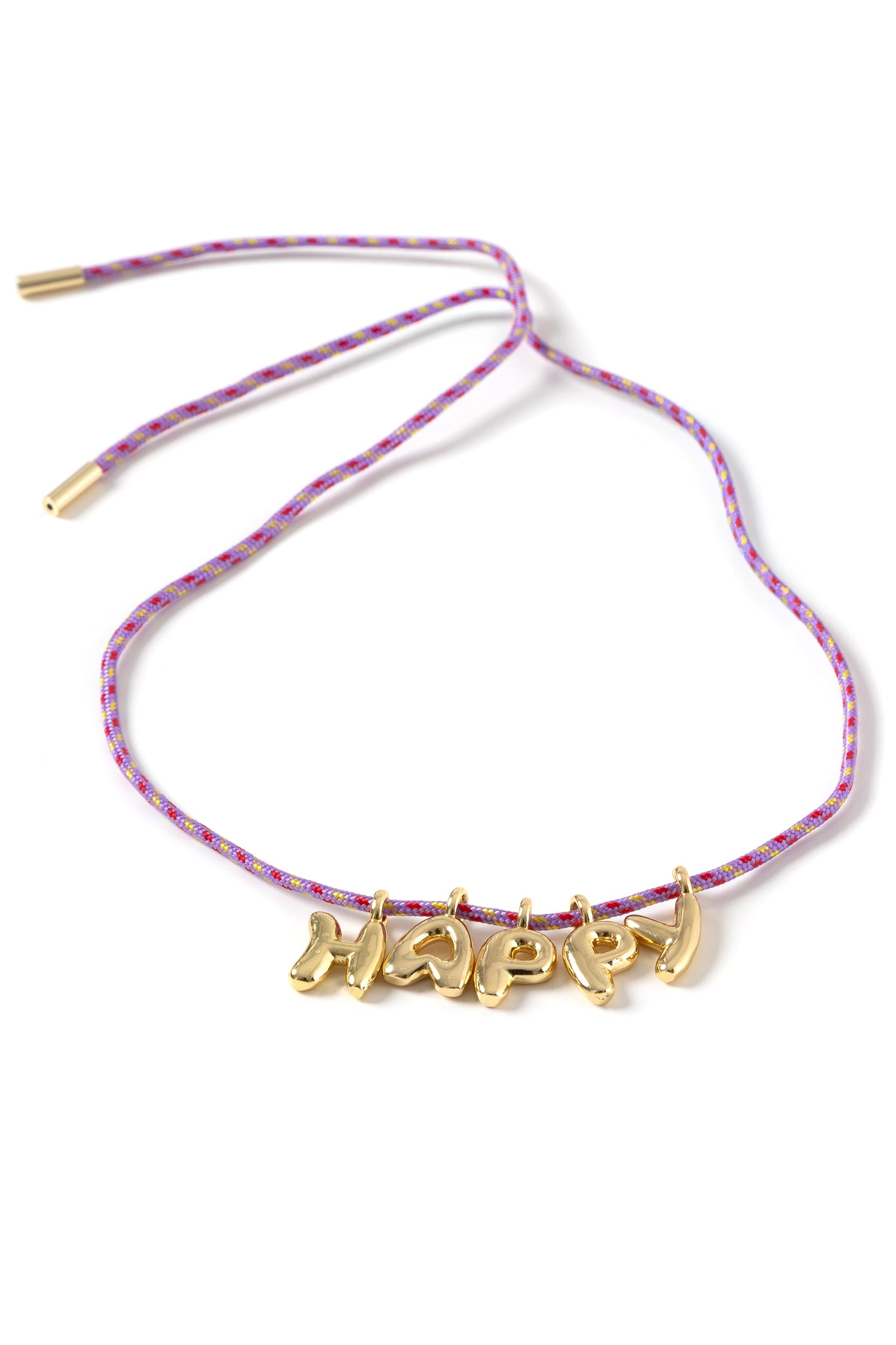 BBLN0009 bubble letters necklace fig
