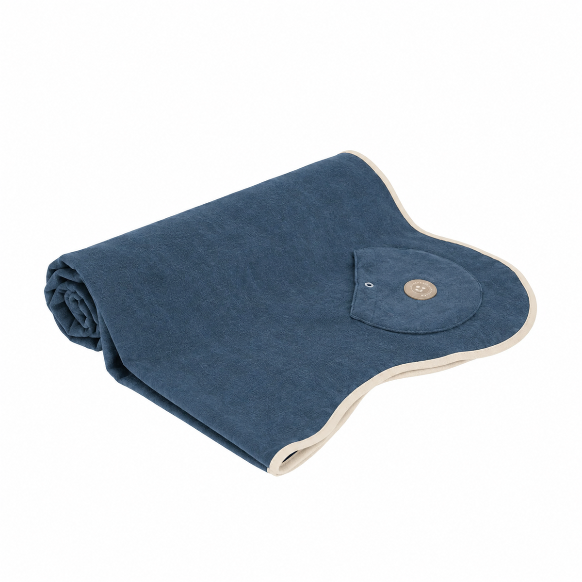 WAVY BEACH TOWEL BLUE RASPBERRY