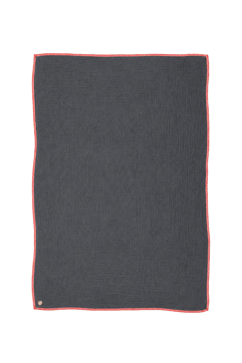 COTTON PAREO CHARCOAL