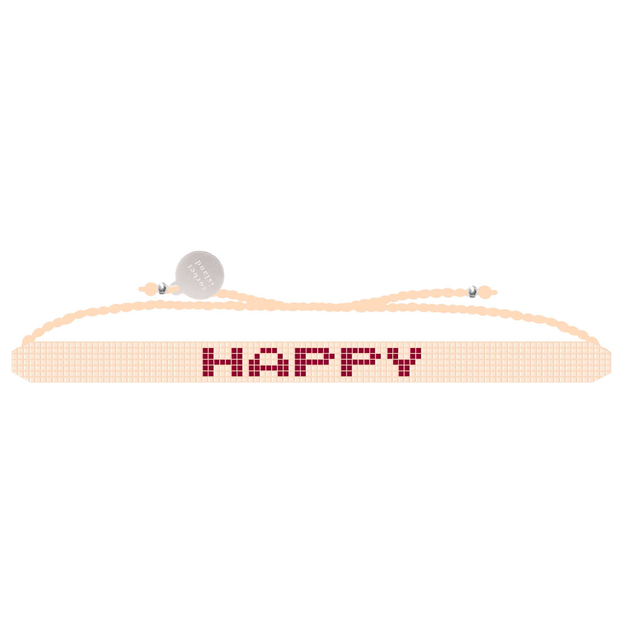 HANDMADE GLASS BEADS FRIENDSHIP HAPPY BRACELET