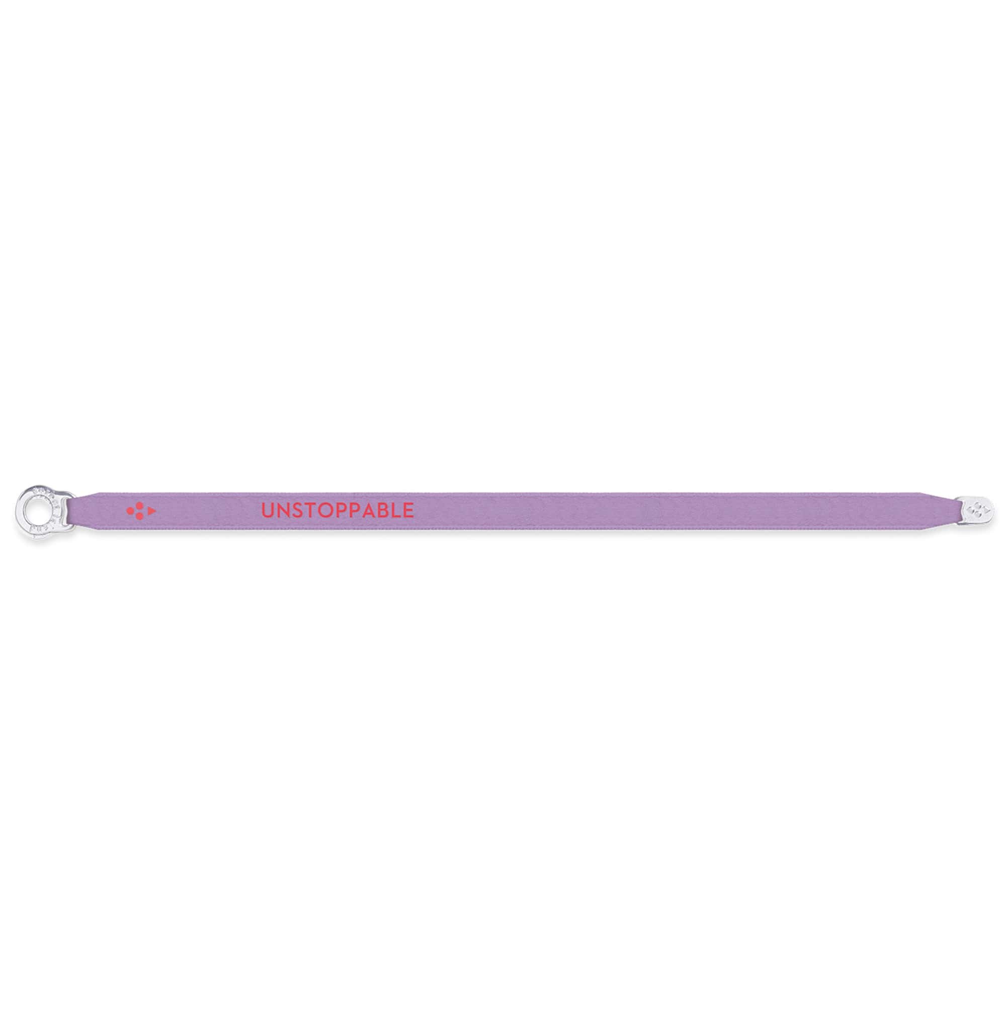 SATIN BRACELET UNSTOPPABLE LIGHT PURPLE