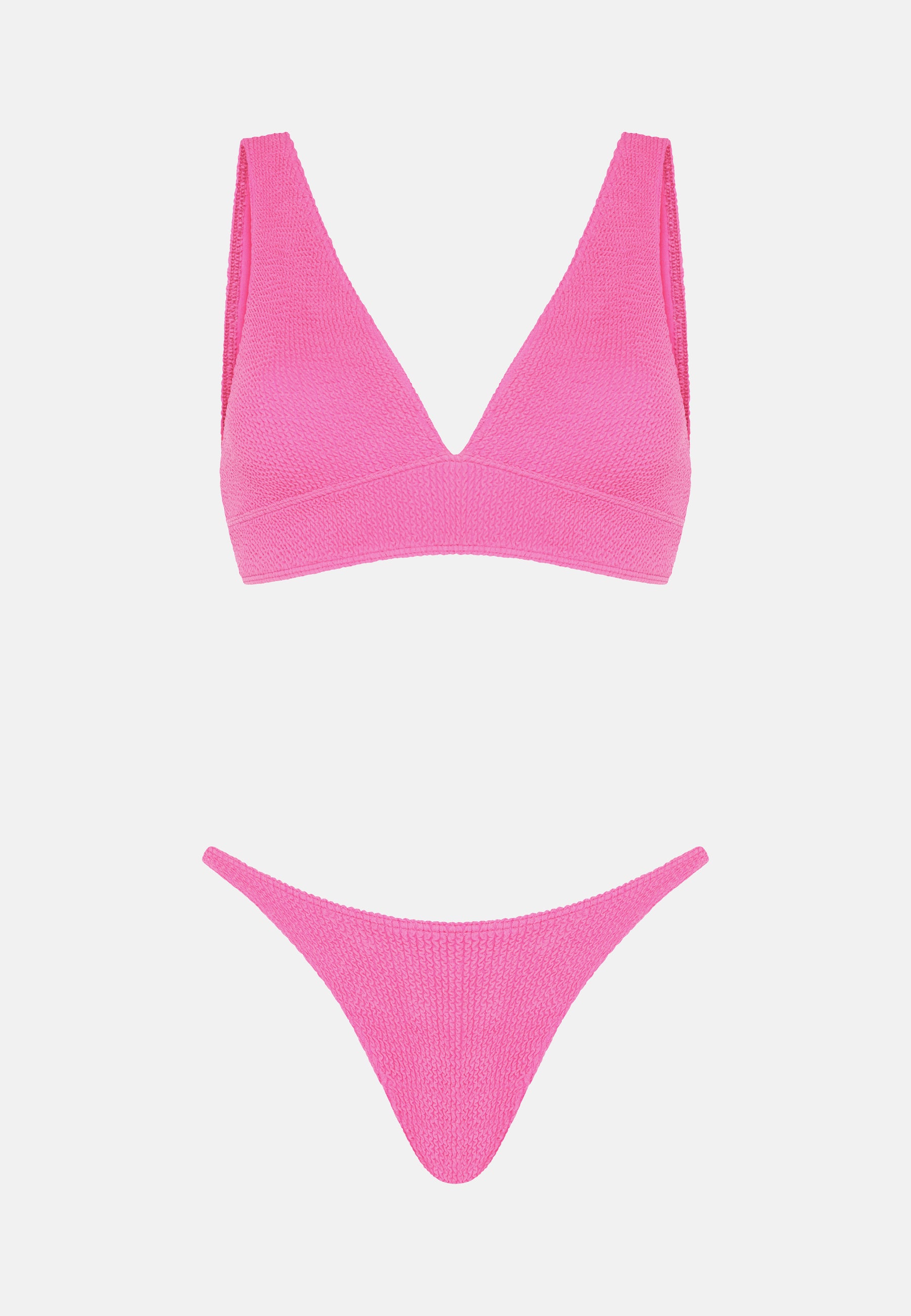 SWIMWEAR BIKINI AQUA CHEEKY PINK BUBBLE GUM