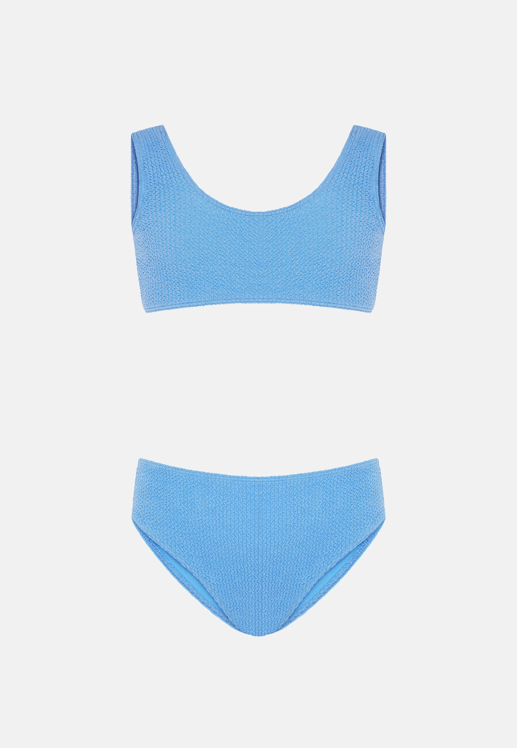 KIDS SWIMWEAR BIKINI ADELE BLUE BUBBLE GUM 2-5y