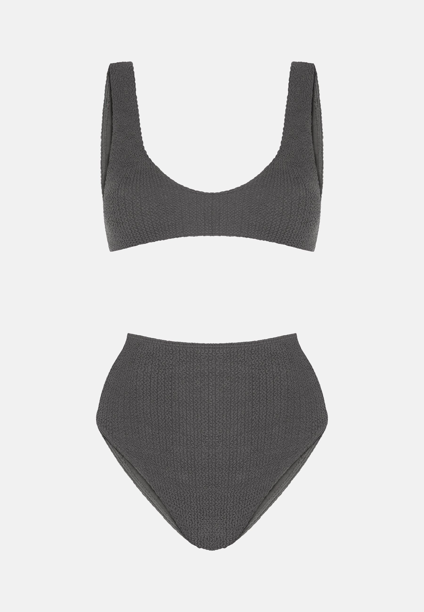SWIMWEAR BIKINI ADELE CHARCOAL