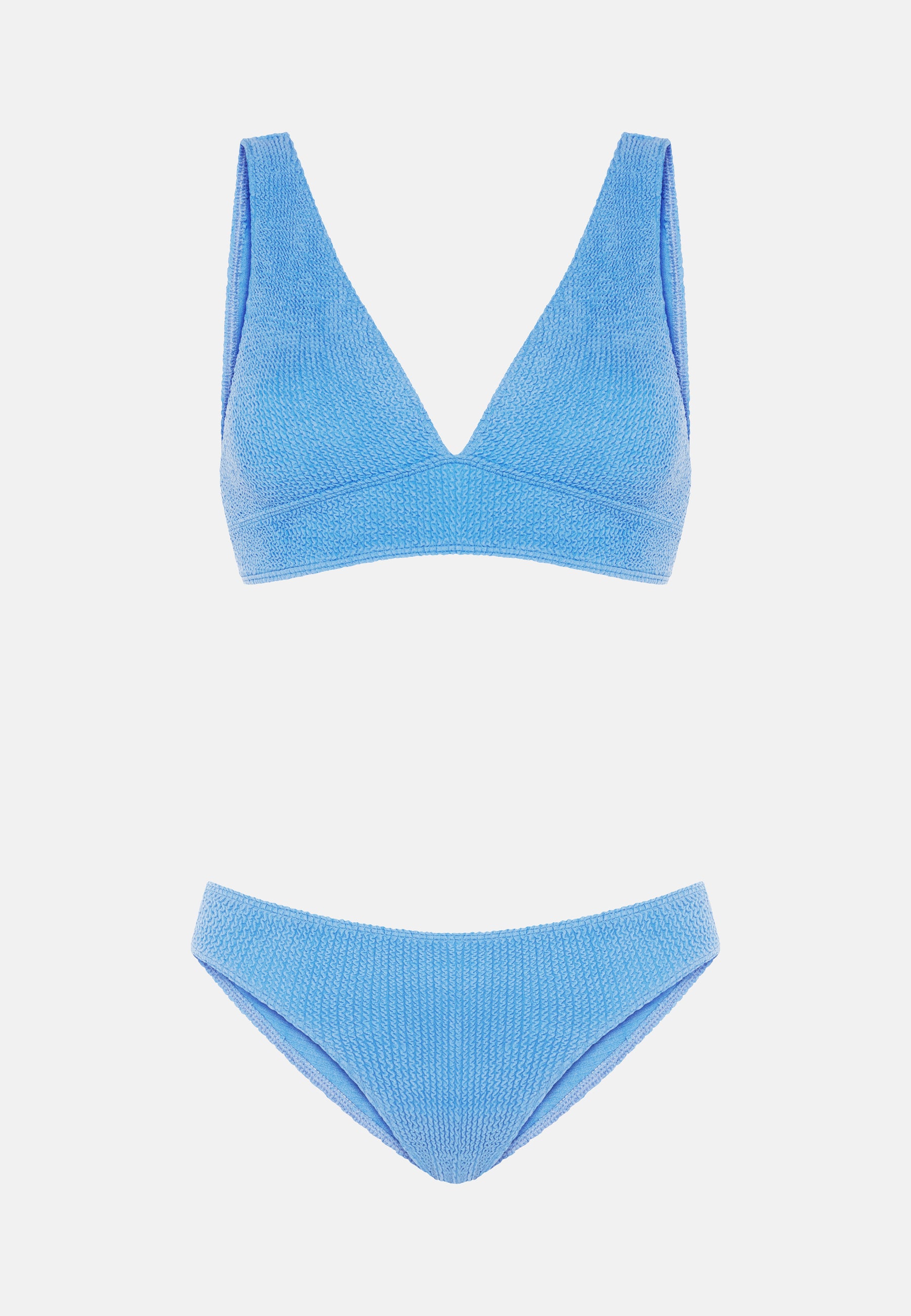 SWIMWEAR BIKINI AQUA BLUE BUBBLE GUM