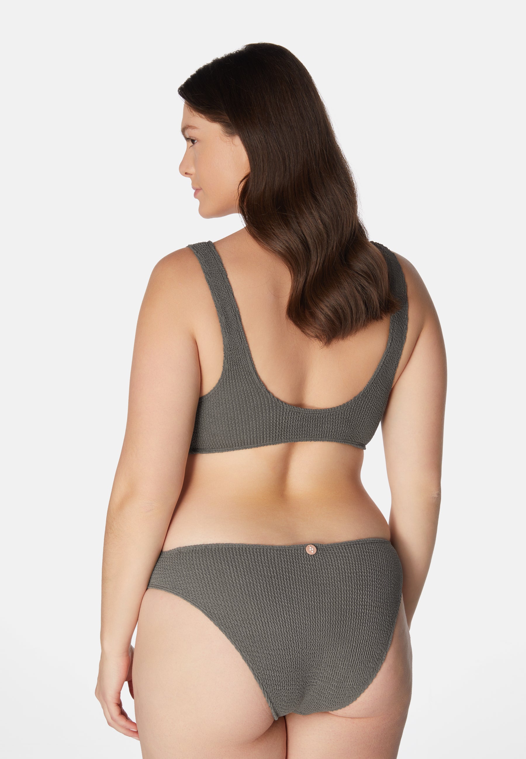 SWIMWEAR BIKINI AQUA CHARCOAL