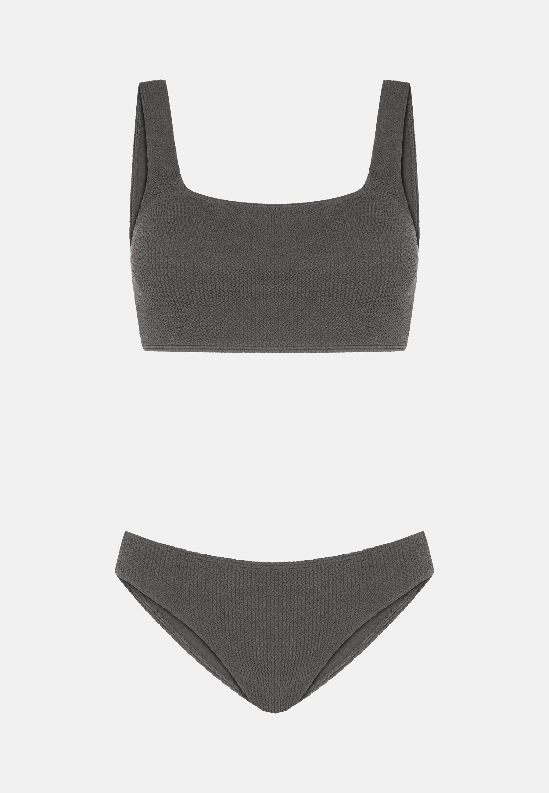SWIMWEAR BIKINI CELINE CHARCOAL