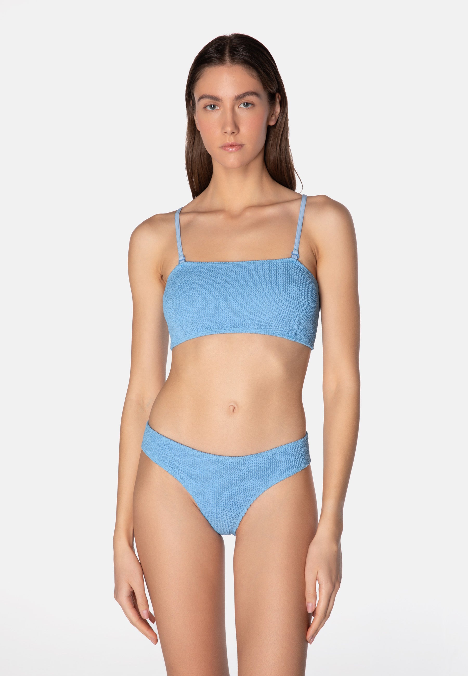 SWIMWEAR BIKINI LUNA BLUE BUBBLE GUM
