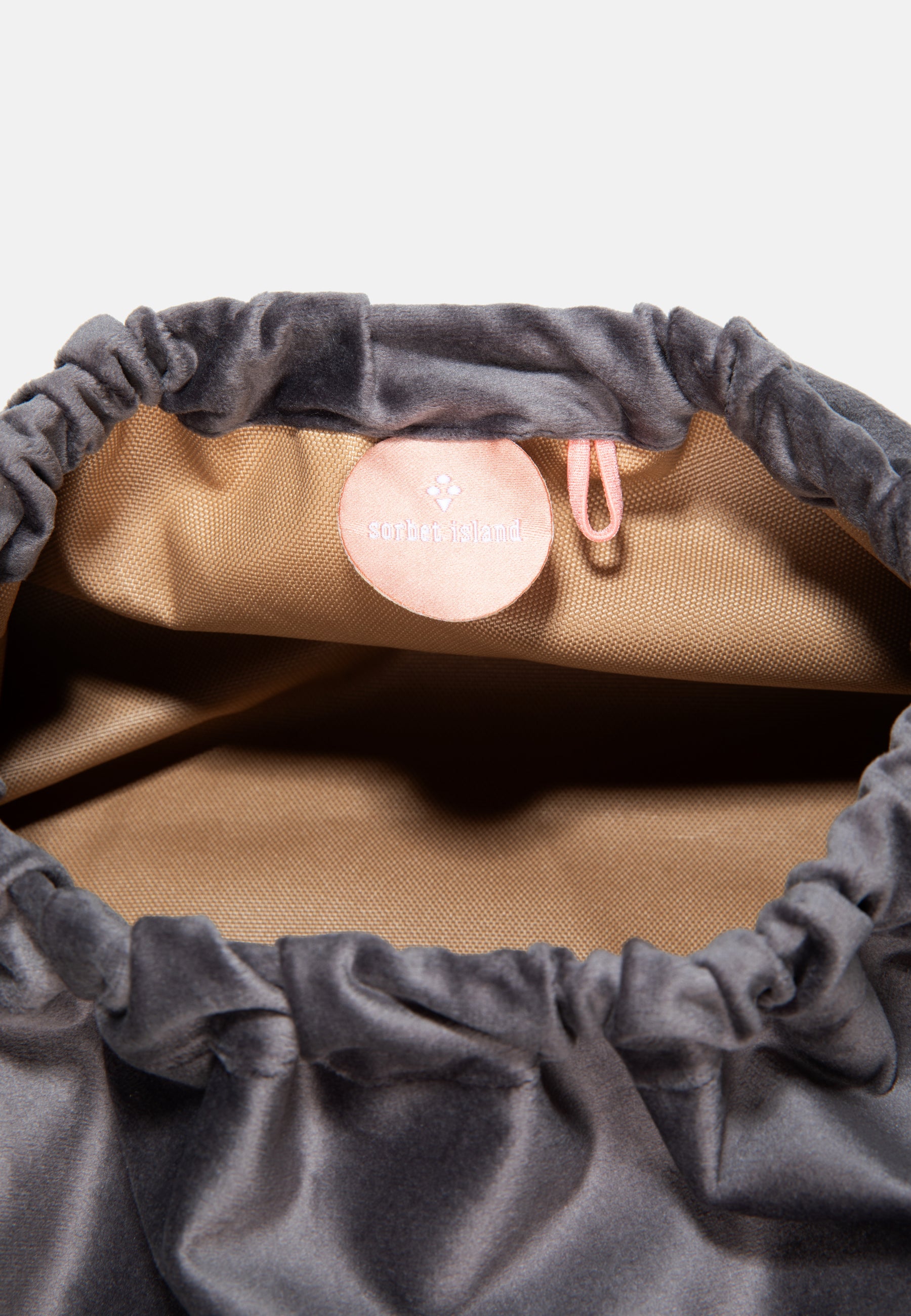 VELVET CLUTCH BAG NO BAD DAYS