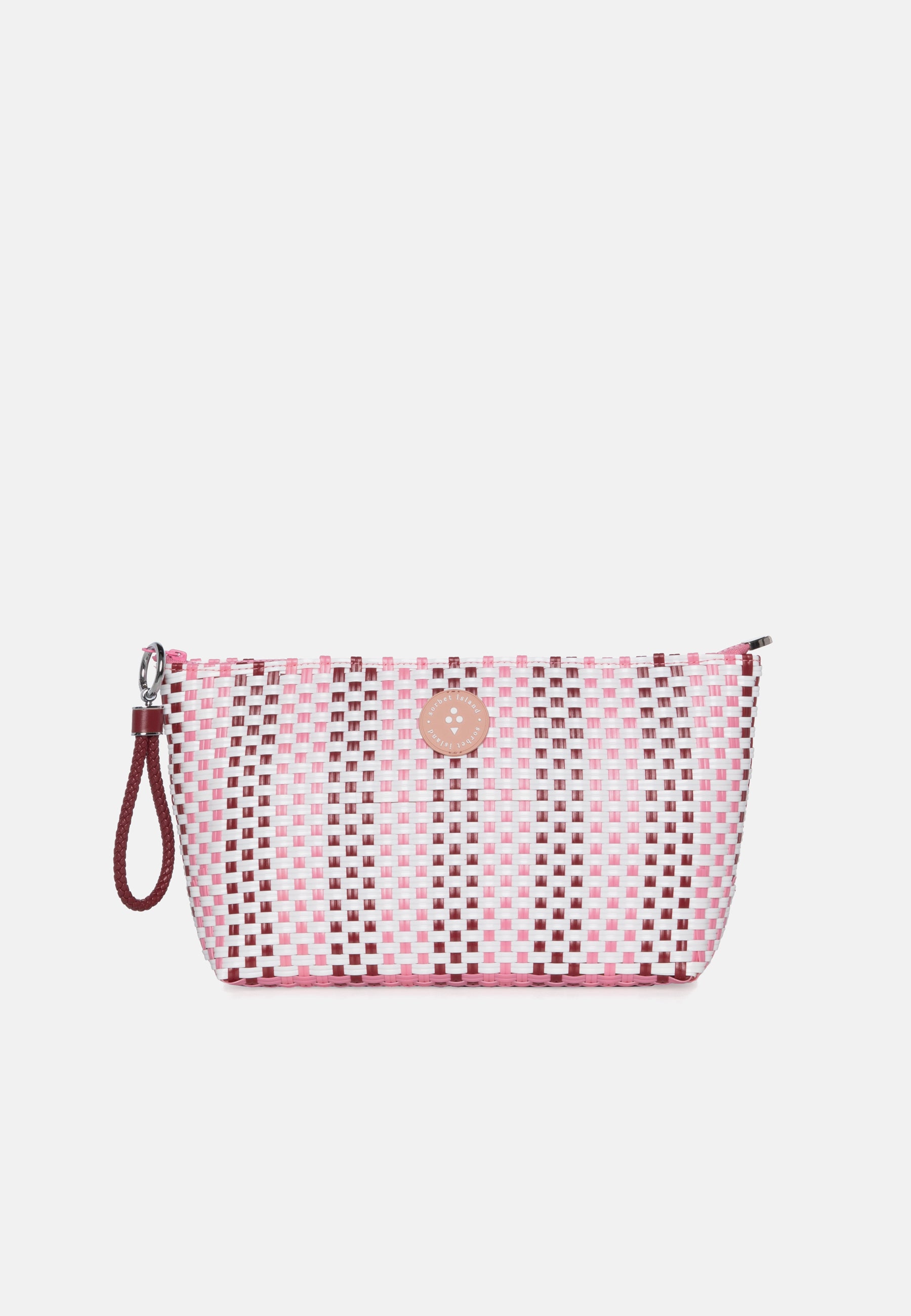 WOVEN PENCIL BAG PINK