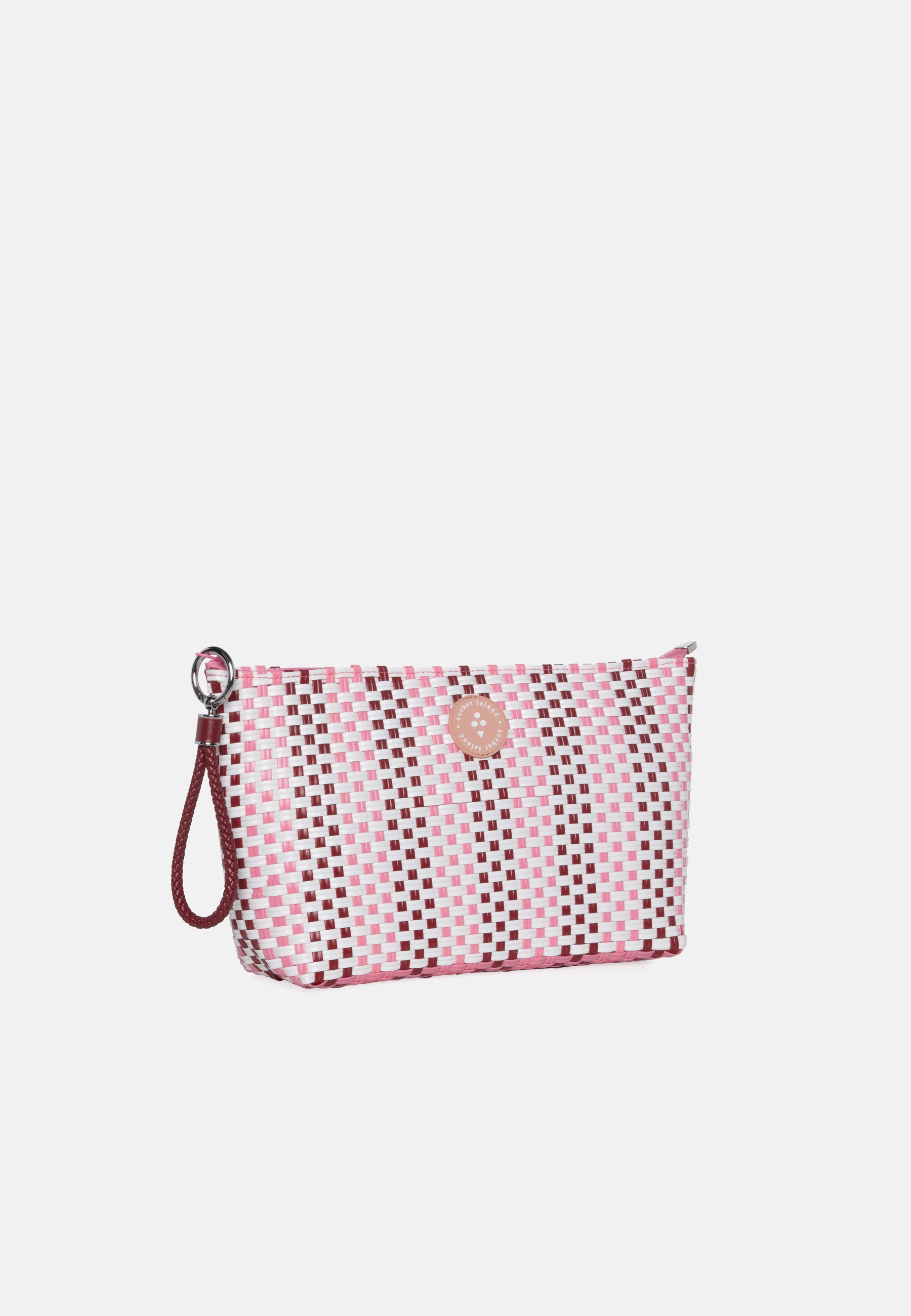 WOVEN PENCIL BAG PINK