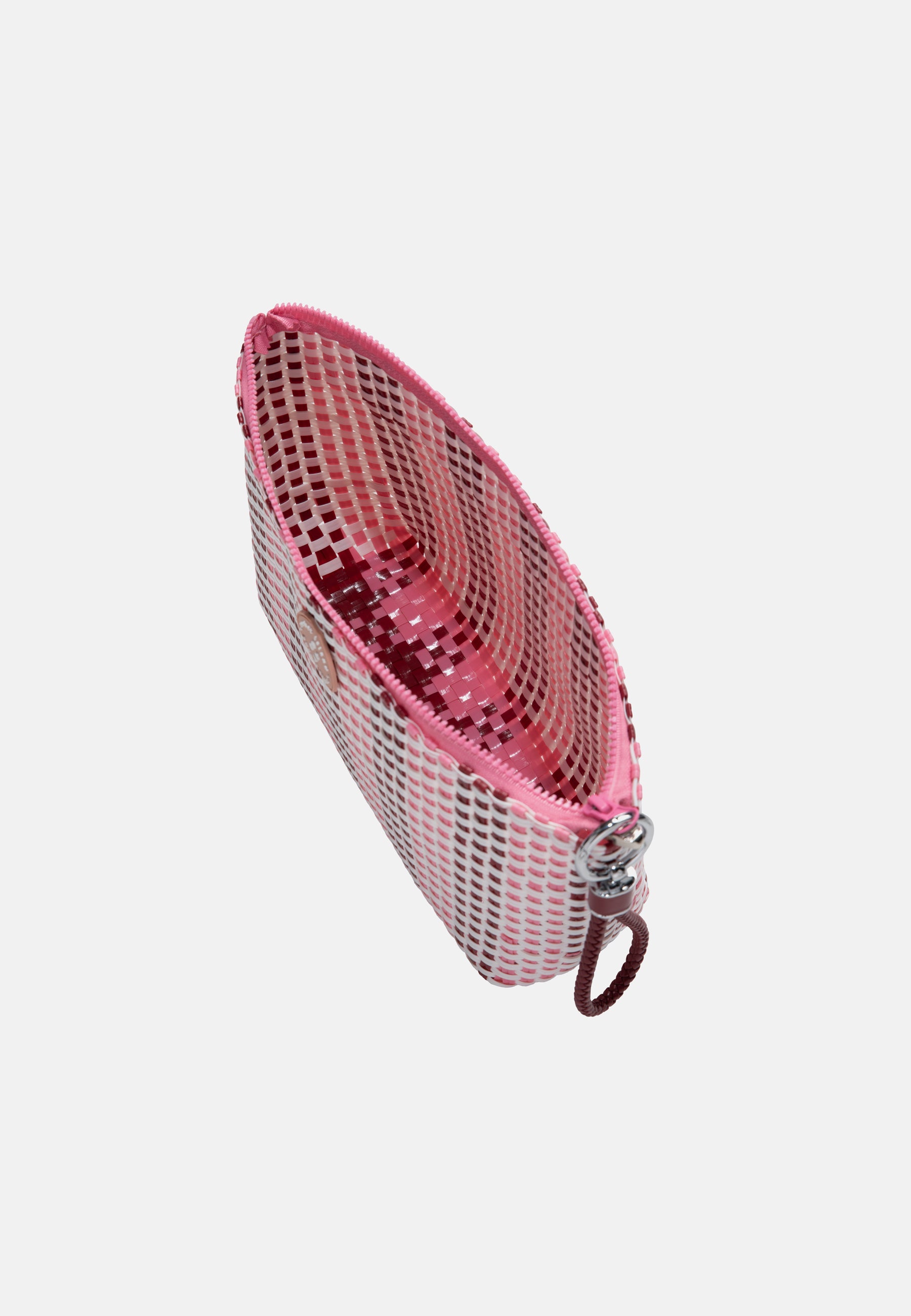 WOVEN PENCIL BAG PINK