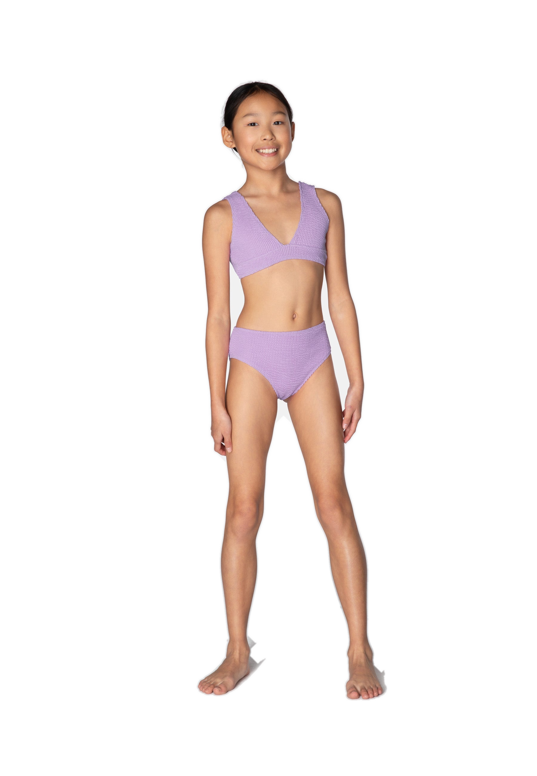 KIDS SWIMWEAR BIKINI AQUA FIG 6-10y