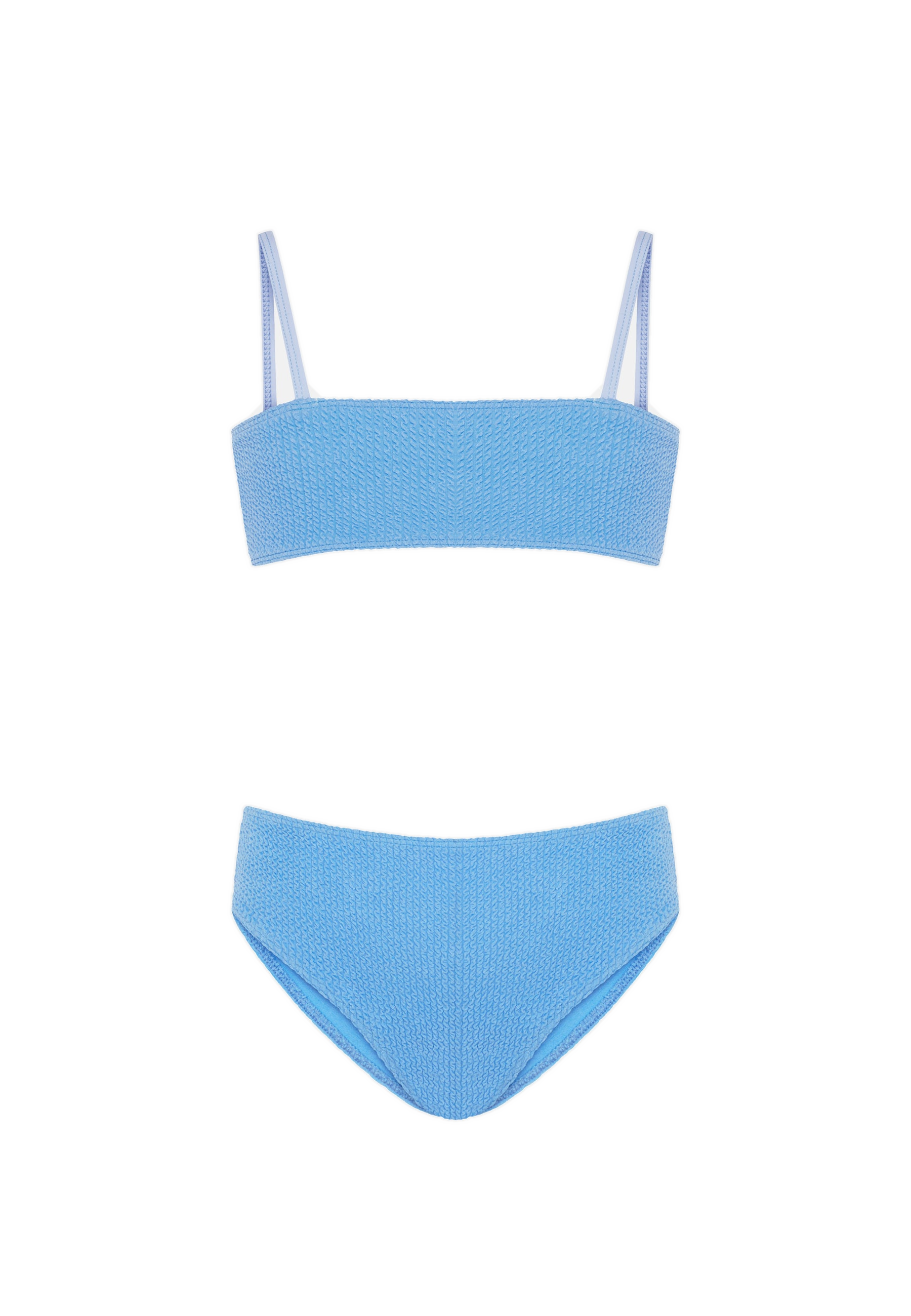 KIDS SWIMWEAR BIKINI LUNA BLUE BUBBLE GUM 2-5y