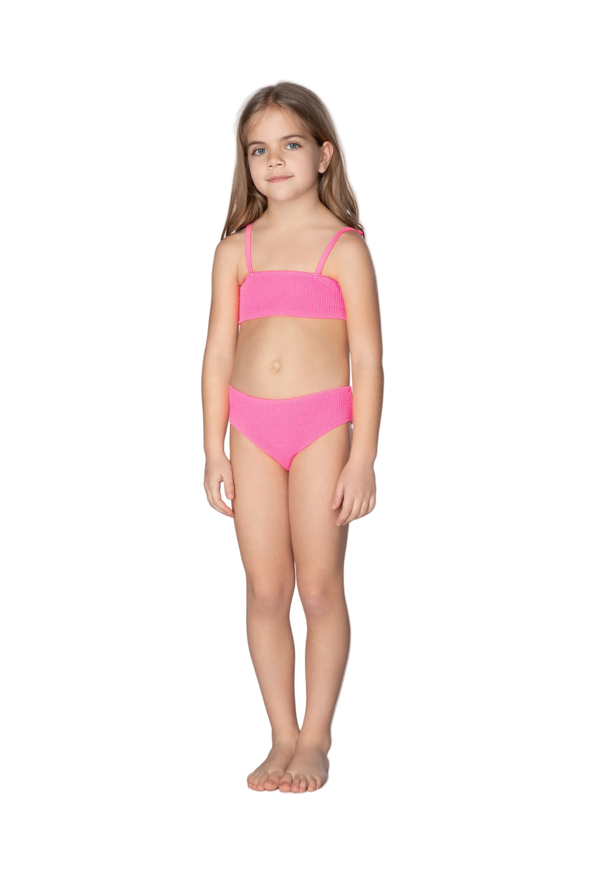 KIDS SWIMWEAR BIKINI LUNA PINK BUBBLE GUM 2-5y