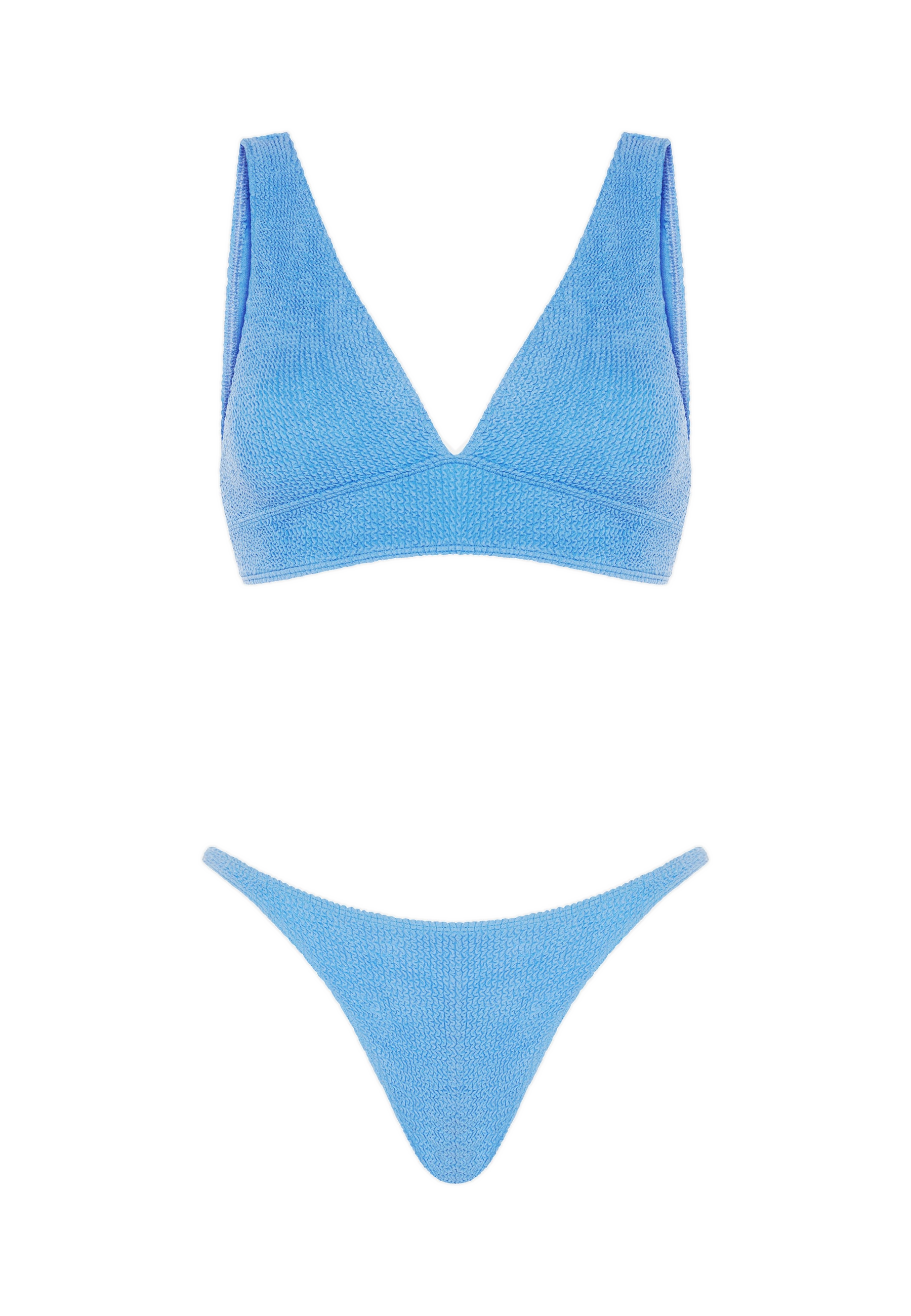SWIMWEAR BIKINI AQUA CHEEKY BLUE BUBBLE GUM