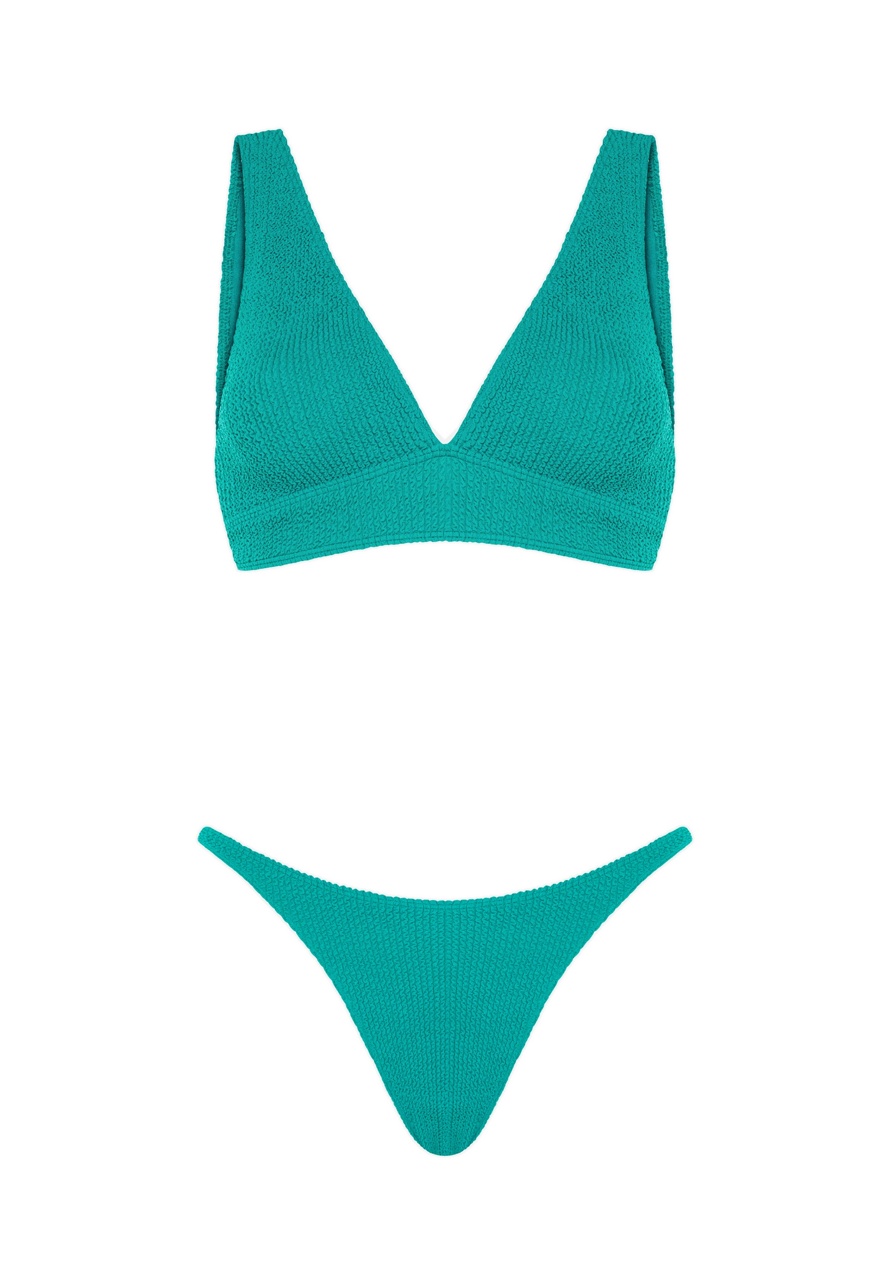 SWIMWEAR BIKINI AQUA CHEEKY BLUE MOON