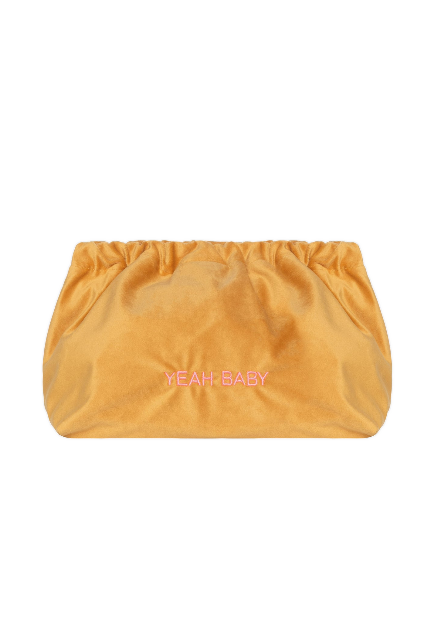 VELVET CLUTCH BAG YEAH BABY