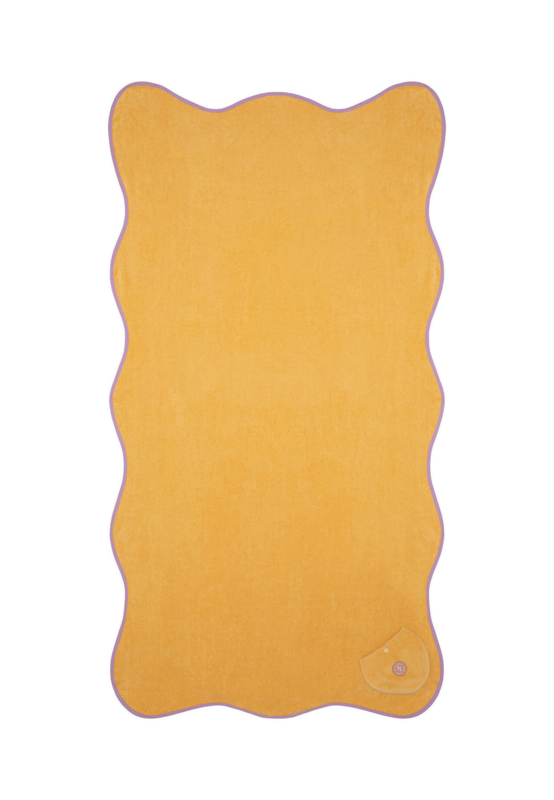 WAVY BEACH TOWEL BANANA