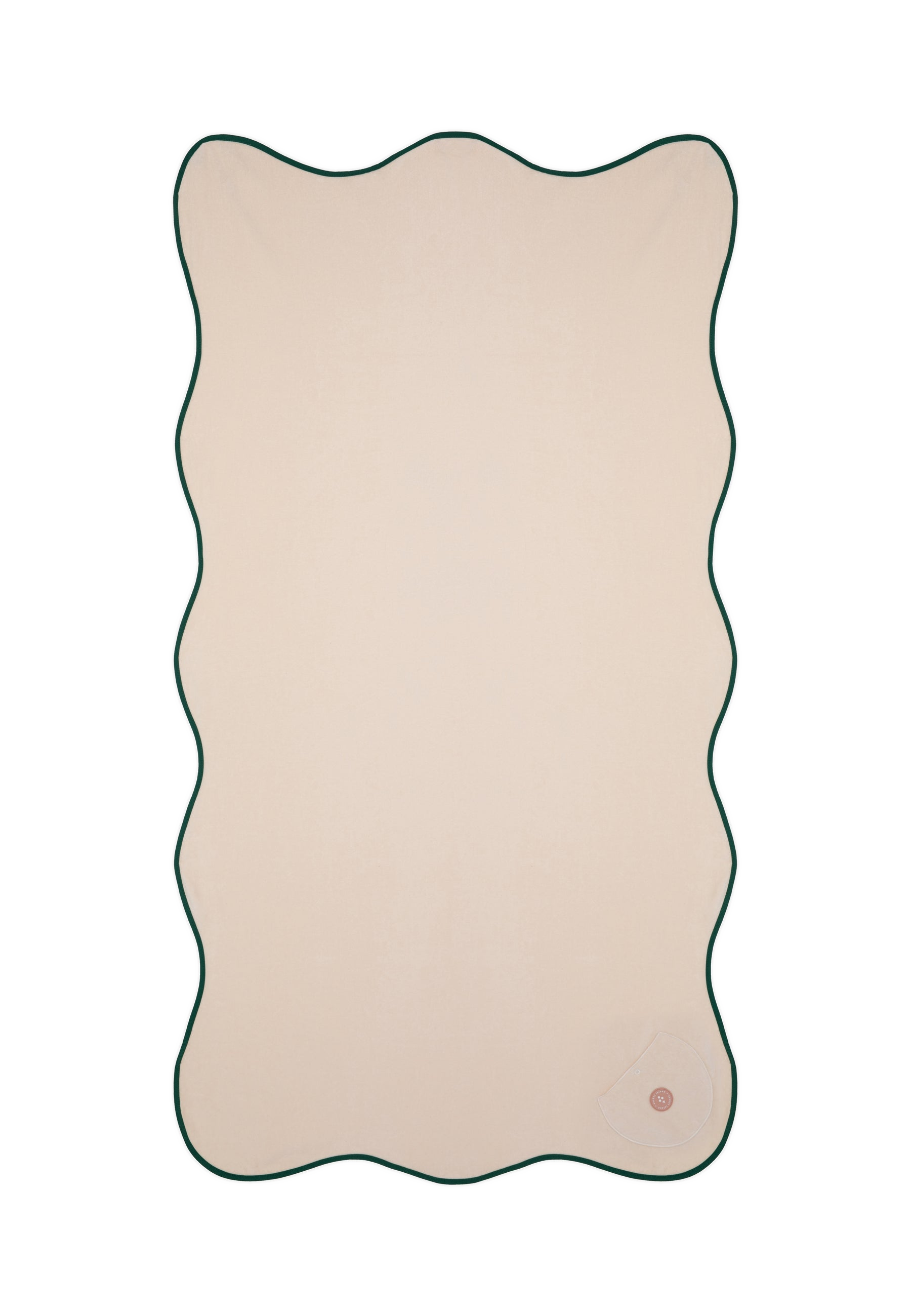 WAVY BEACH TOWEL VANILLA