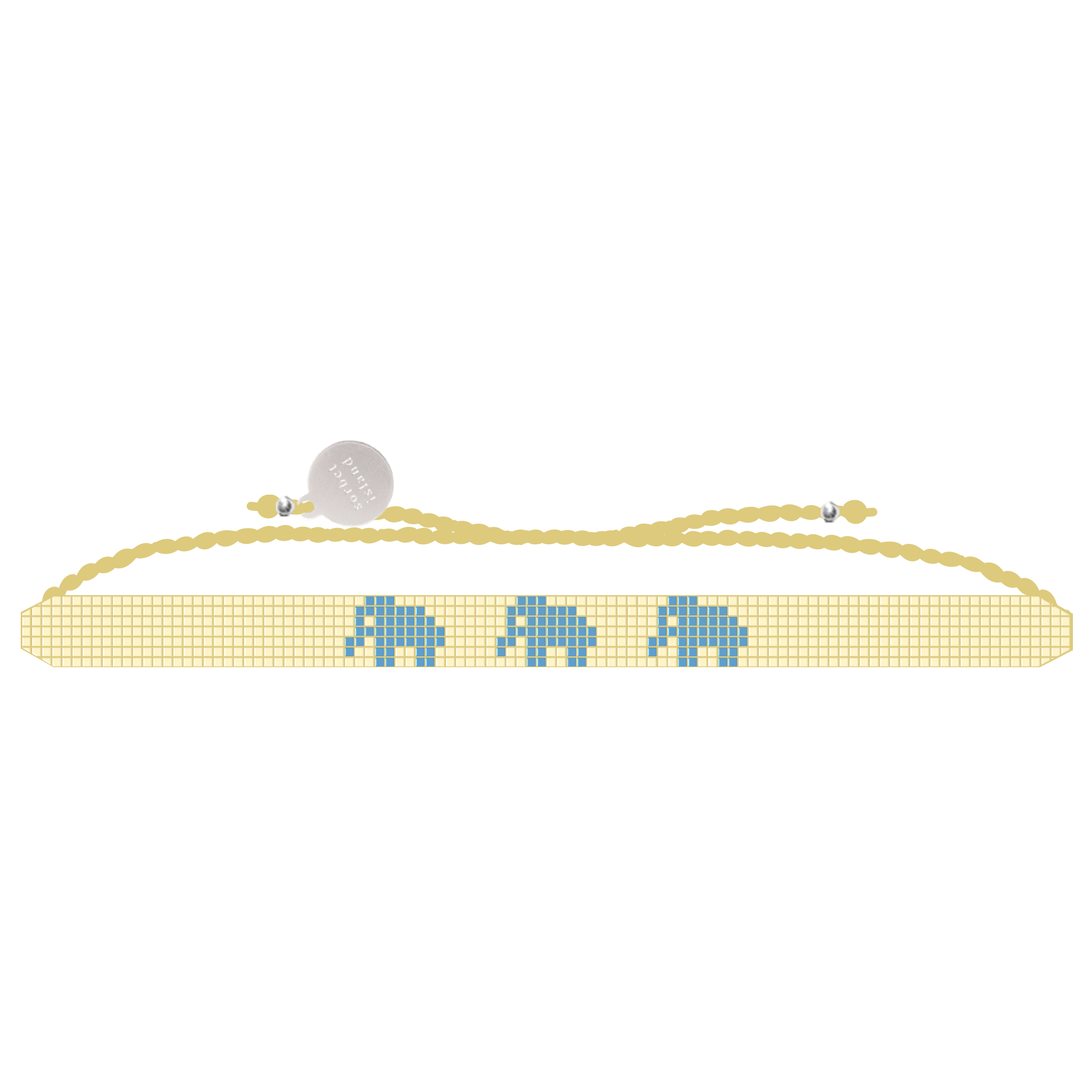 HANDMADE GLASS BEADS FRIENDSHIP ELEPHANT BRACELET
