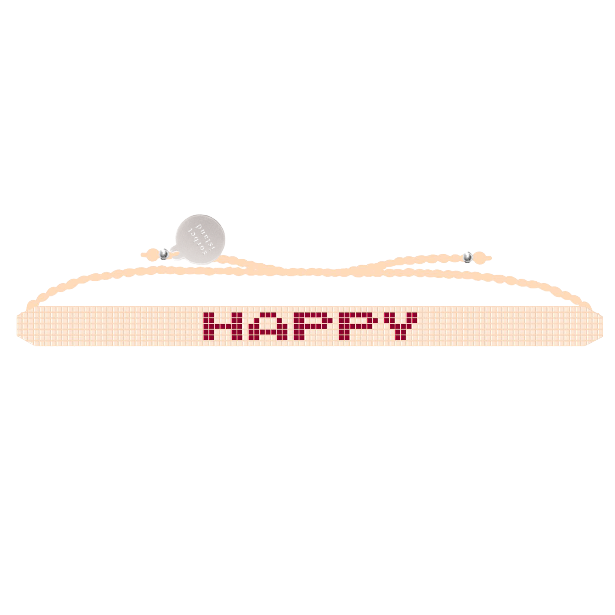 HANDMADE GLASS BEADS FRIENDSHIP HAPPY BRACELET