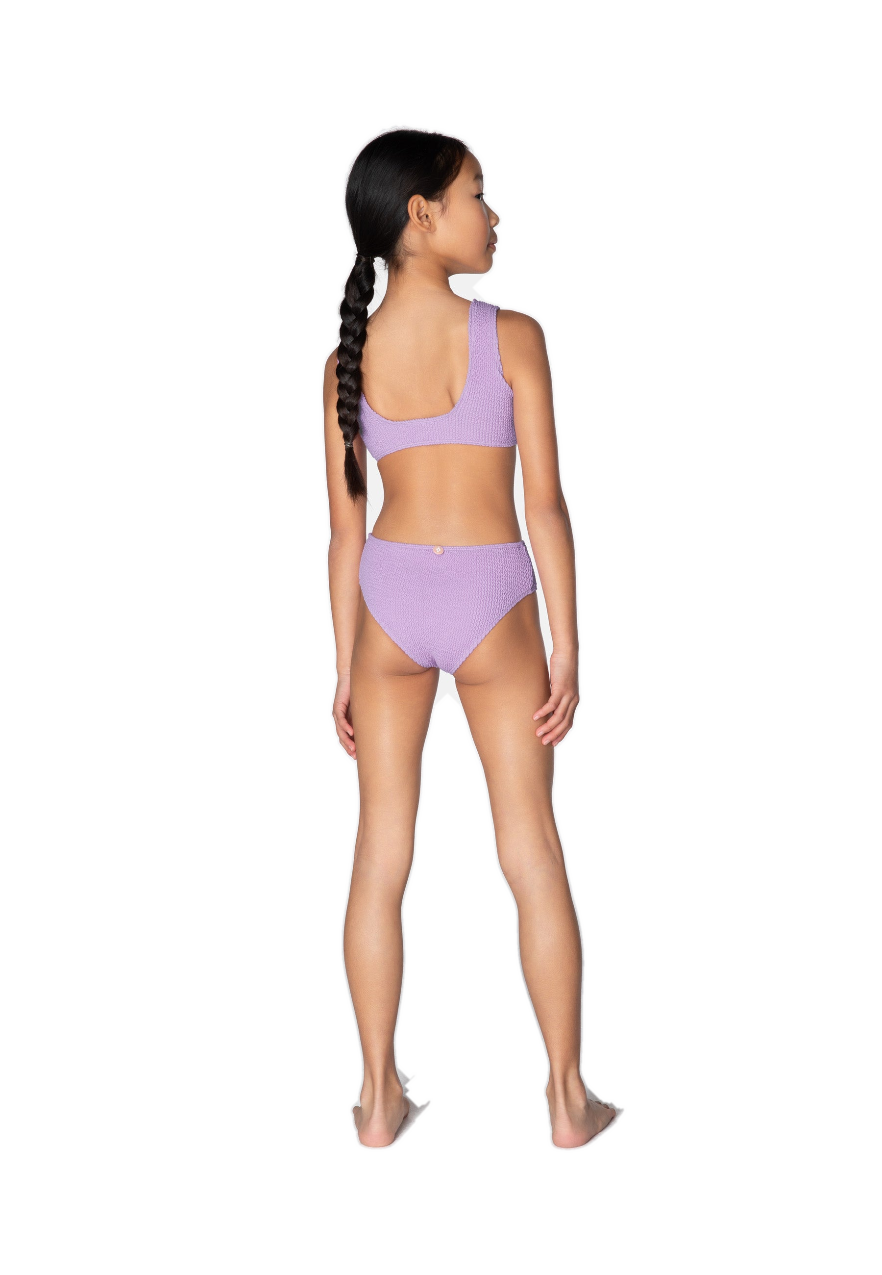 KIDS SWIMWEAR BIKINI AQUA FIG 6-10y