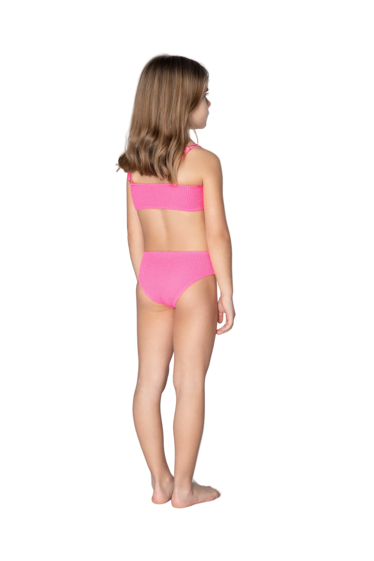 KIDS SWIMWEAR BIKINI LUNA PINK BUBBLE GUM 2-5y