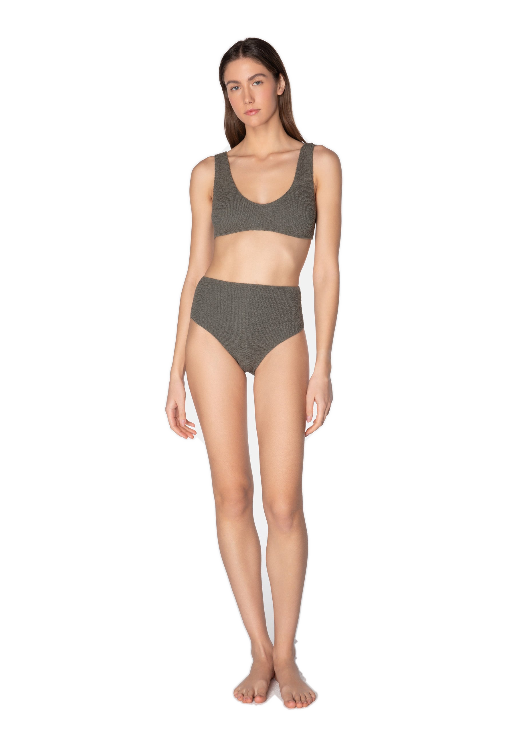 SWIMWEAR BIKINI ADELE CHARCOAL