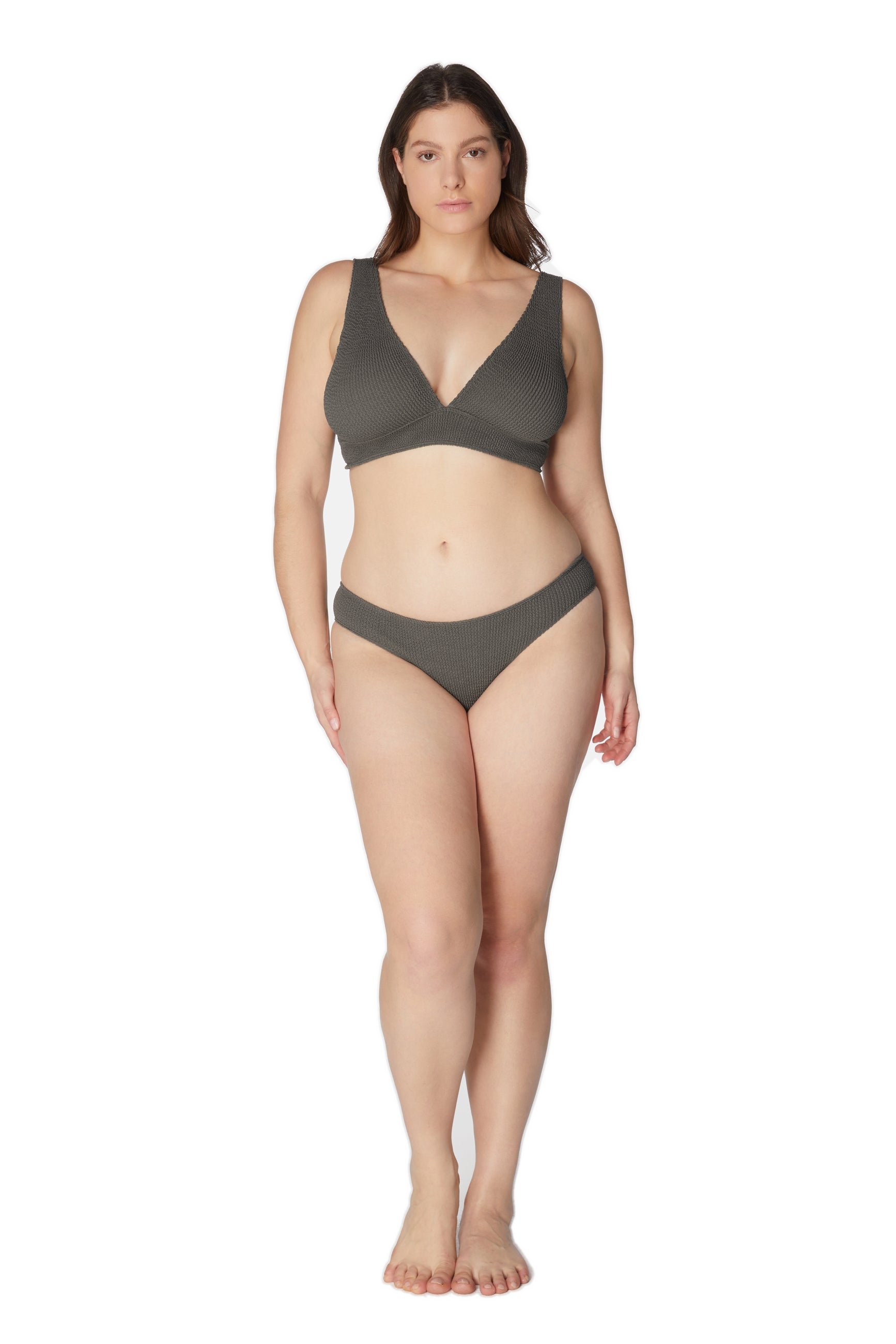 SWIMWEAR BIKINI AQUA CHARCOAL