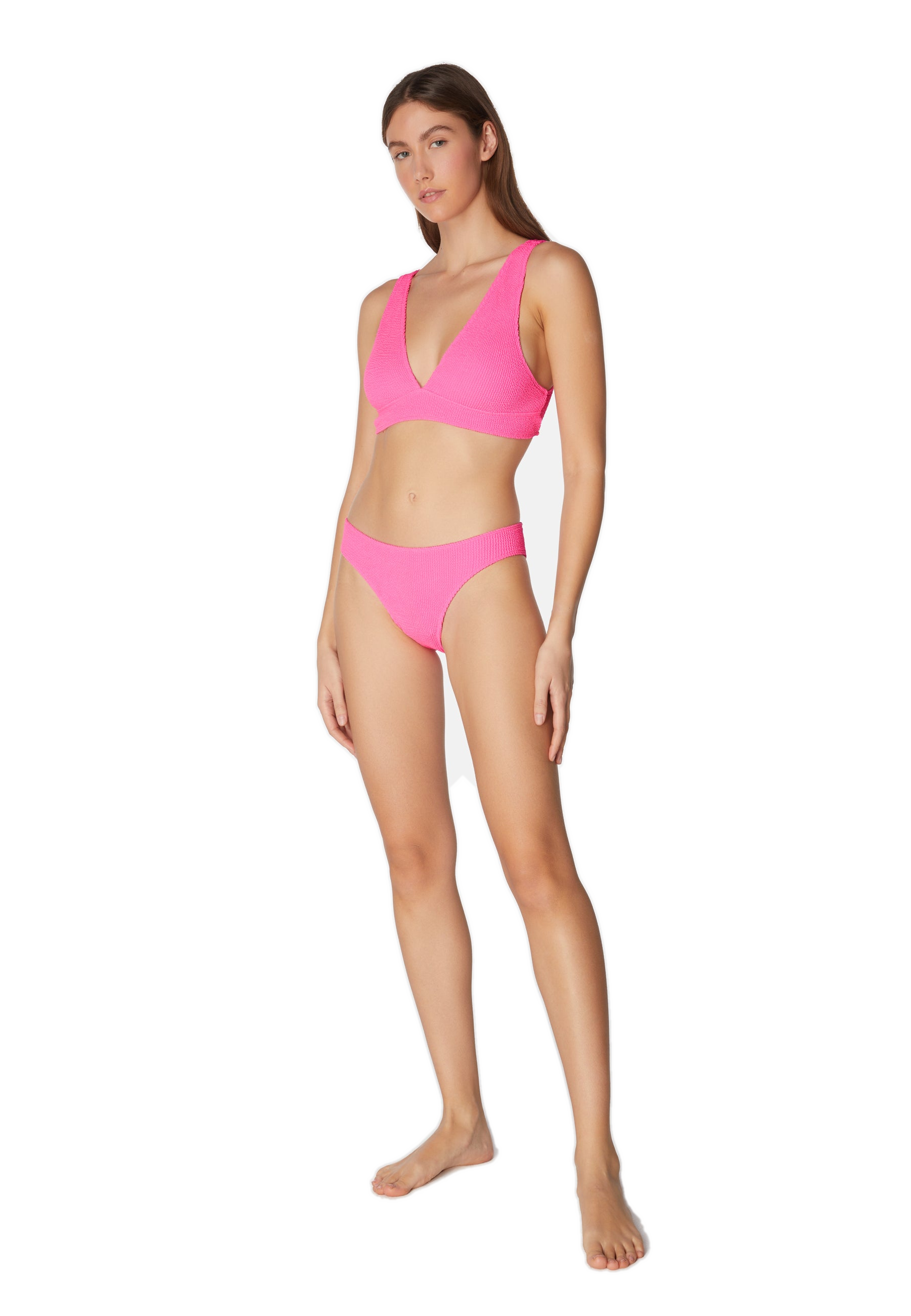 SWIMWEAR BIKINI AQUA PINK BUBBLE GUM