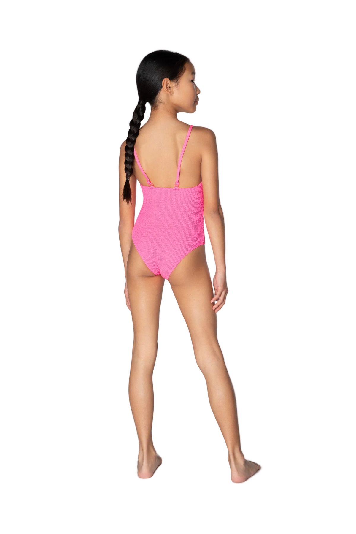 KIDS SWIMWEAR OP JADE PINK BUBBLE GUM 6-10y