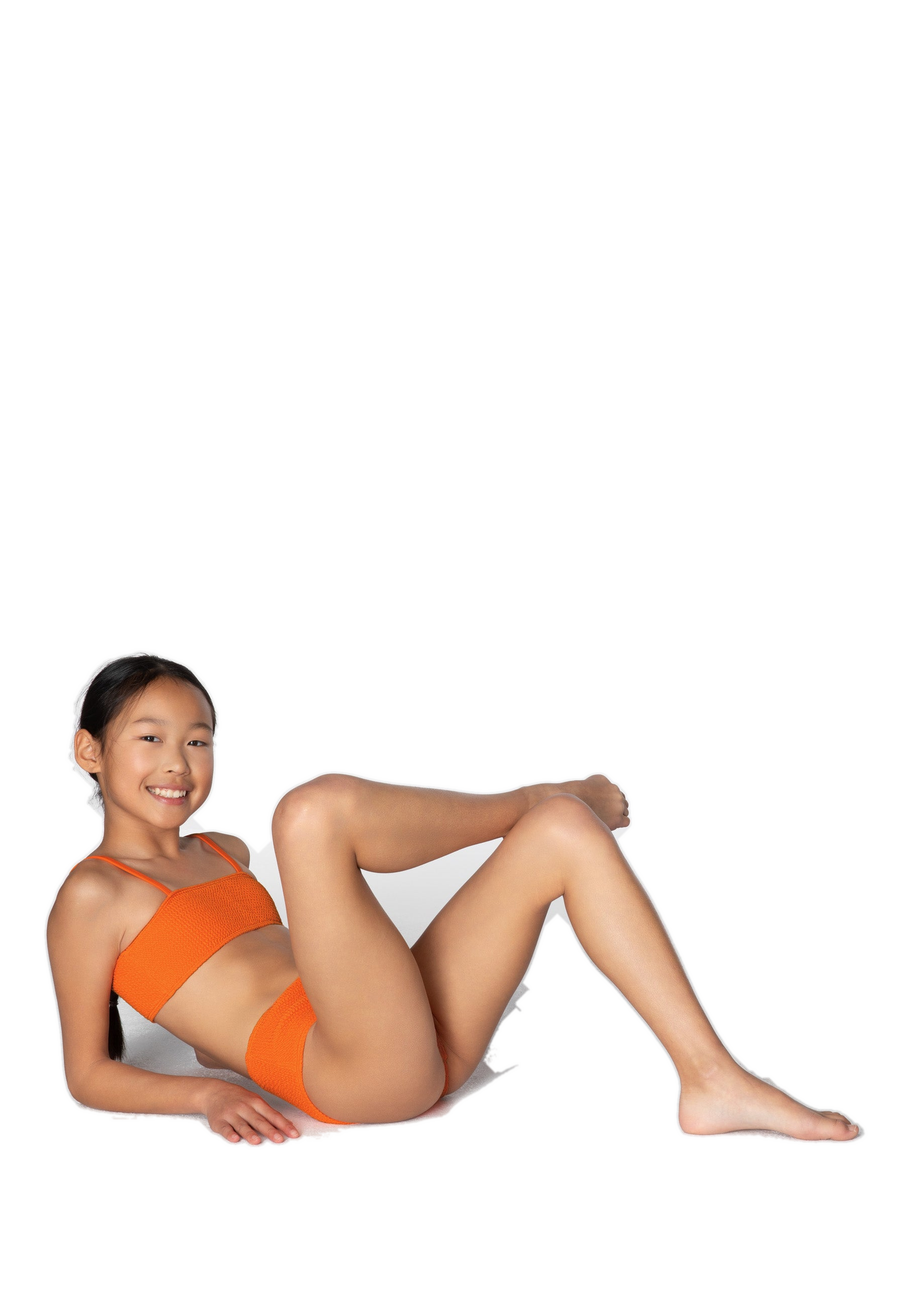 KIDS SWIMWEAR BIKINI LUNA ORANGE 6-10y
