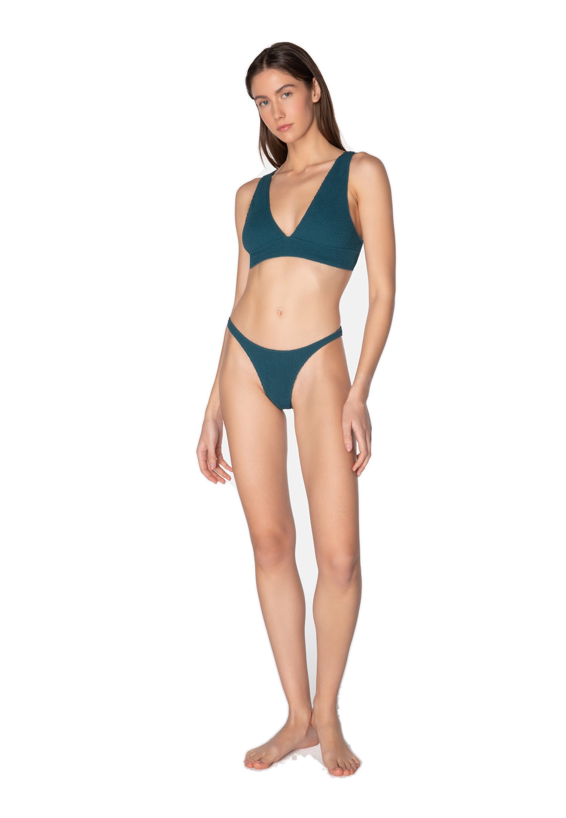 SWIMWEAR BIKINI AQUA CHEEKY BASIL