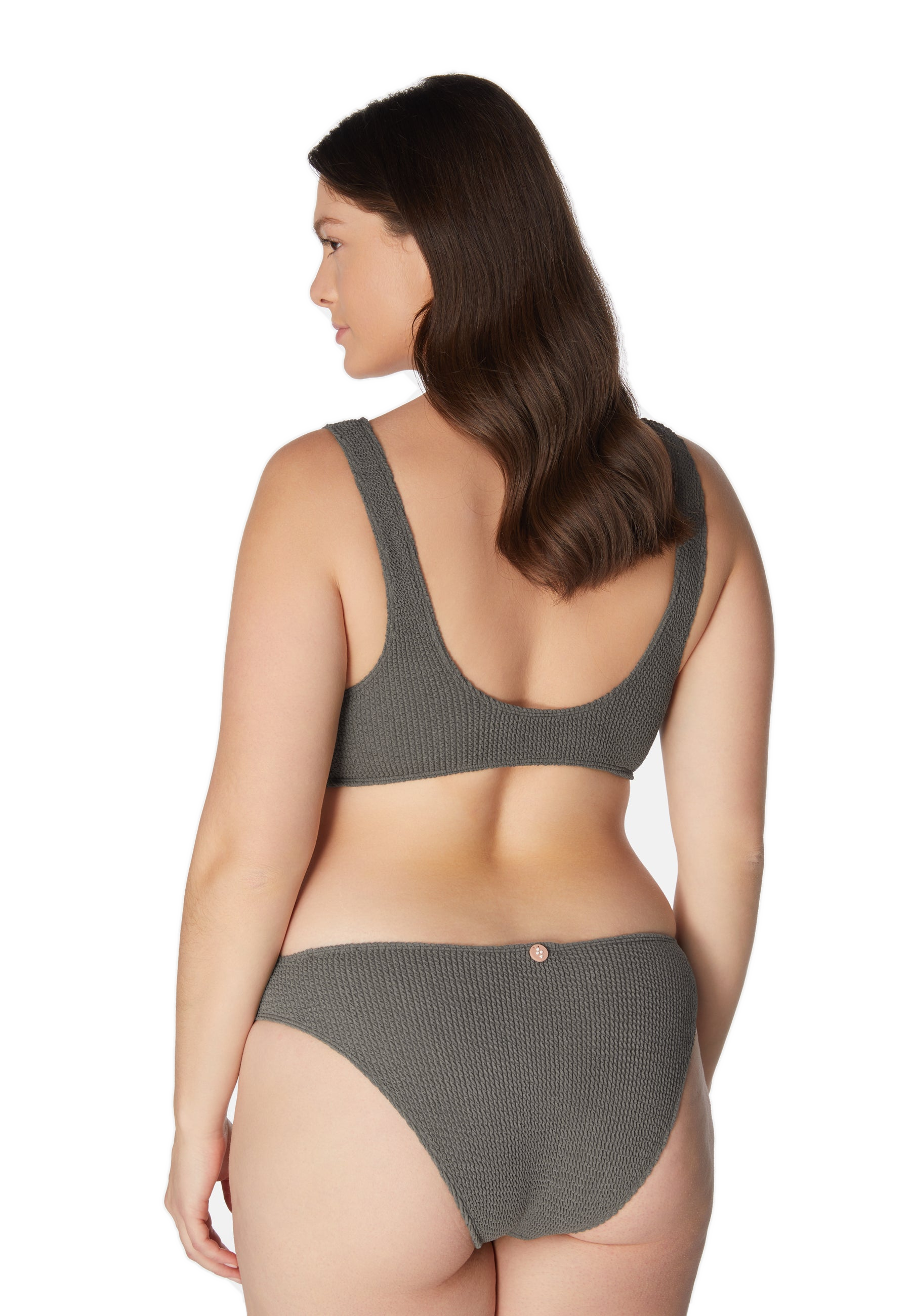 SWIMWEAR BIKINI AQUA CHARCOAL
