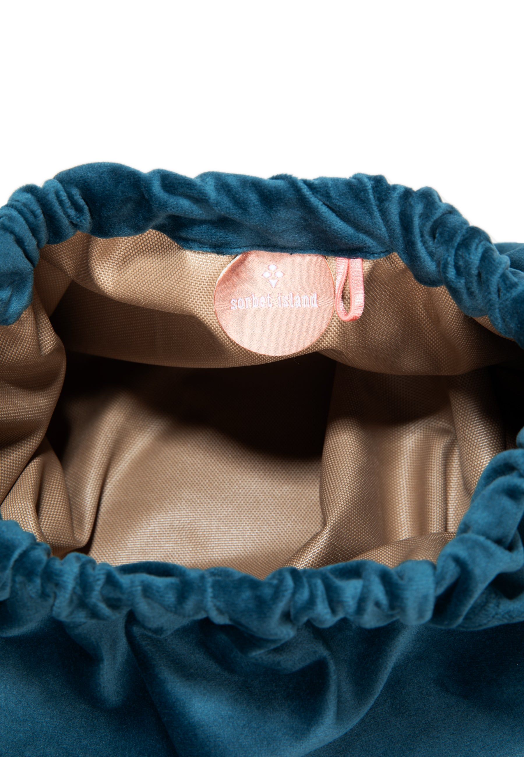 VELVET CLUTCH BAG SMILE AND LOVE